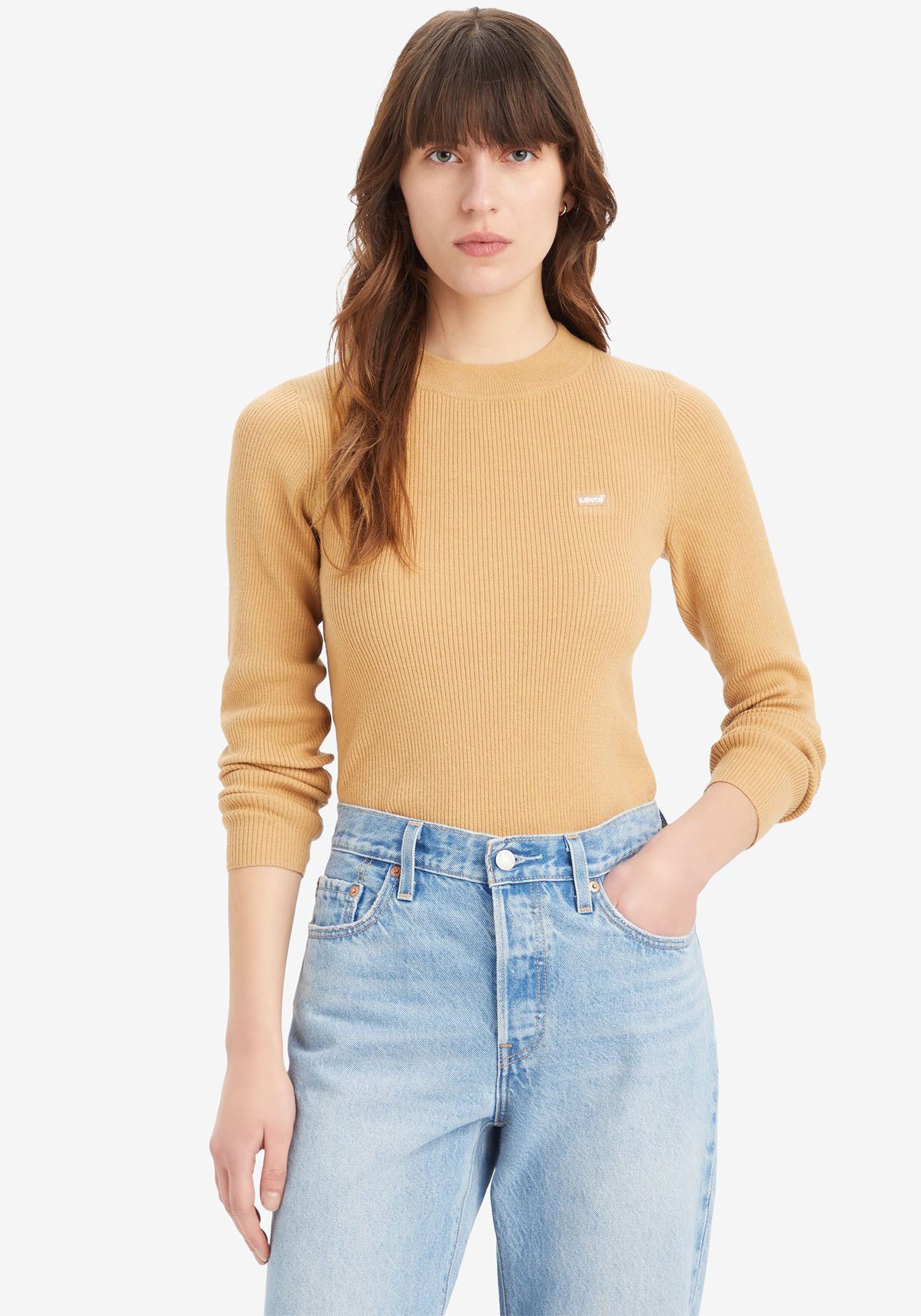 Levi's Gebreide trui Crew Rib Sweater