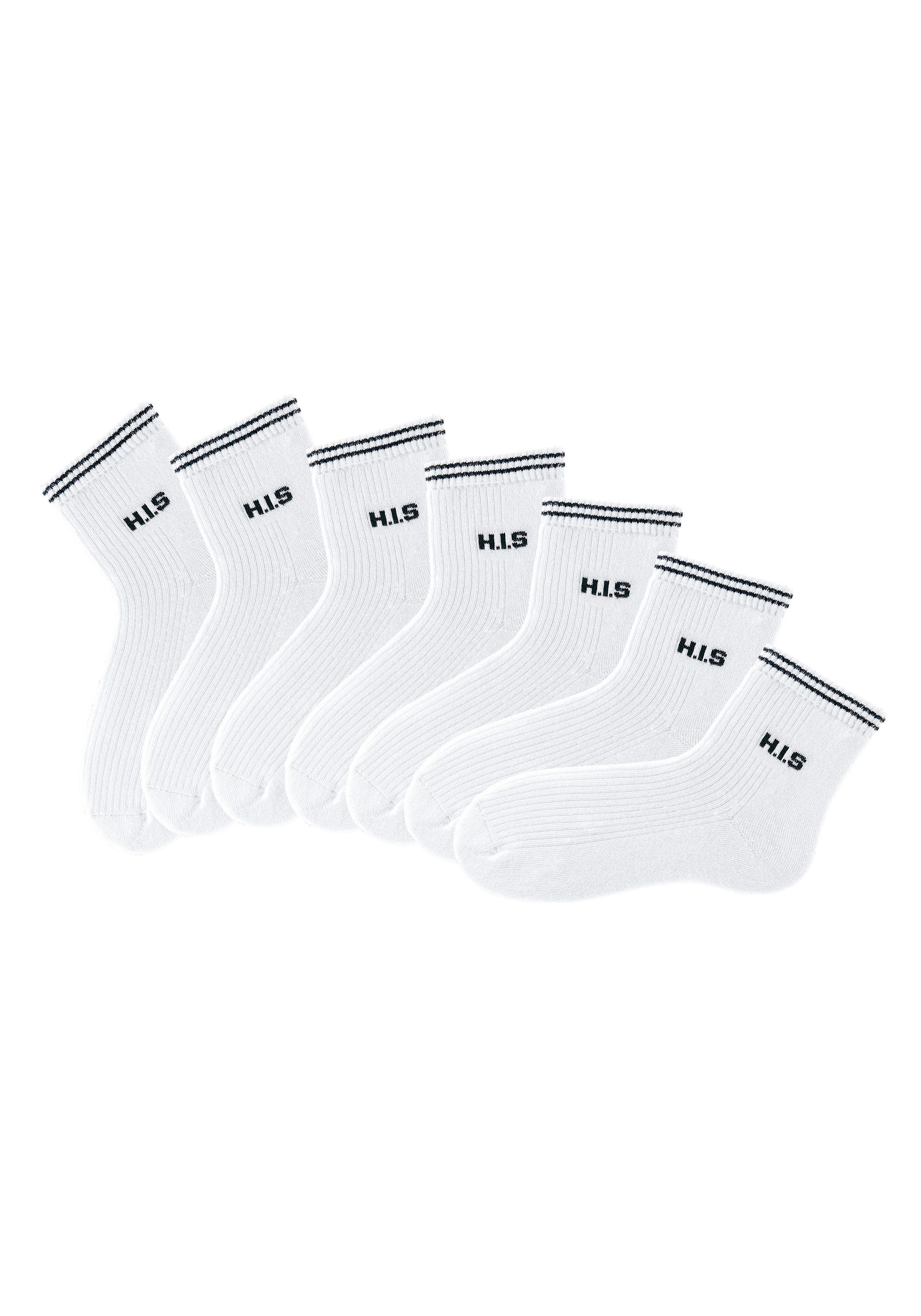H.I.S Korte sokken met frotté (set, 7 paar)