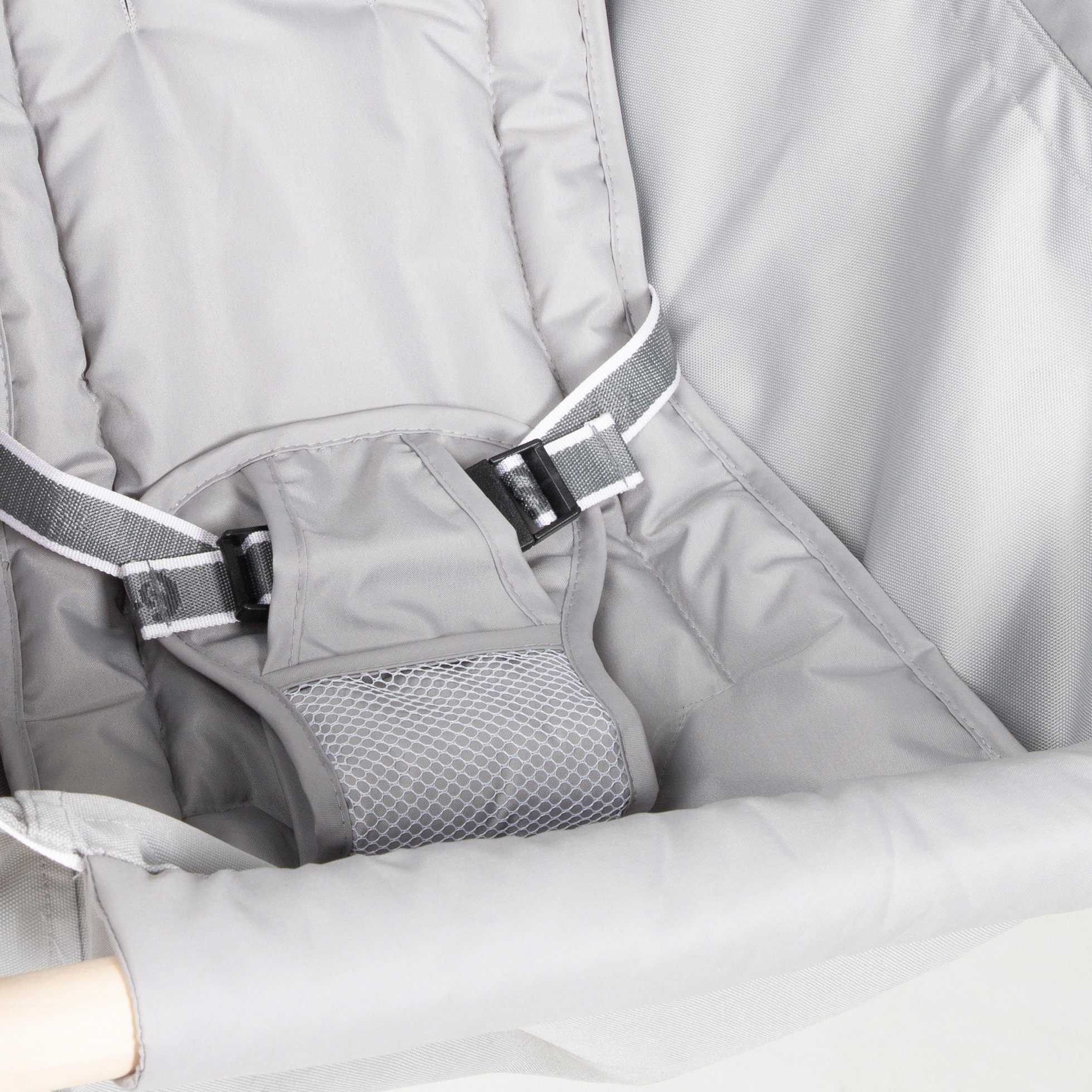 Roba® Nestschommel Hängesitz Hangstoel met afneembaar lig-/zitkussen en kruisriem (set)