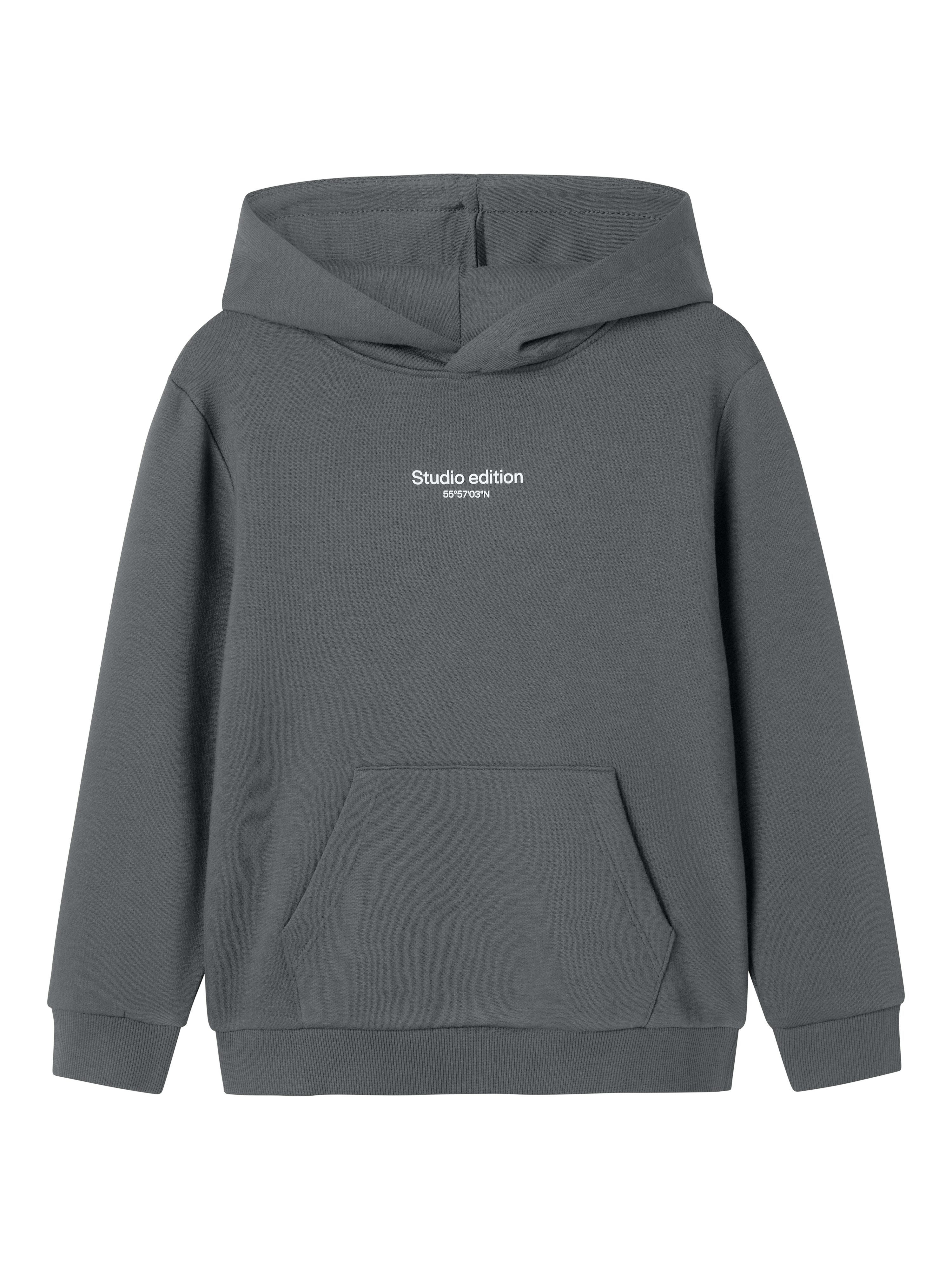 Name It Sweatshirt NKMBRODY LS NREG SWEAT WH BRU NOOS