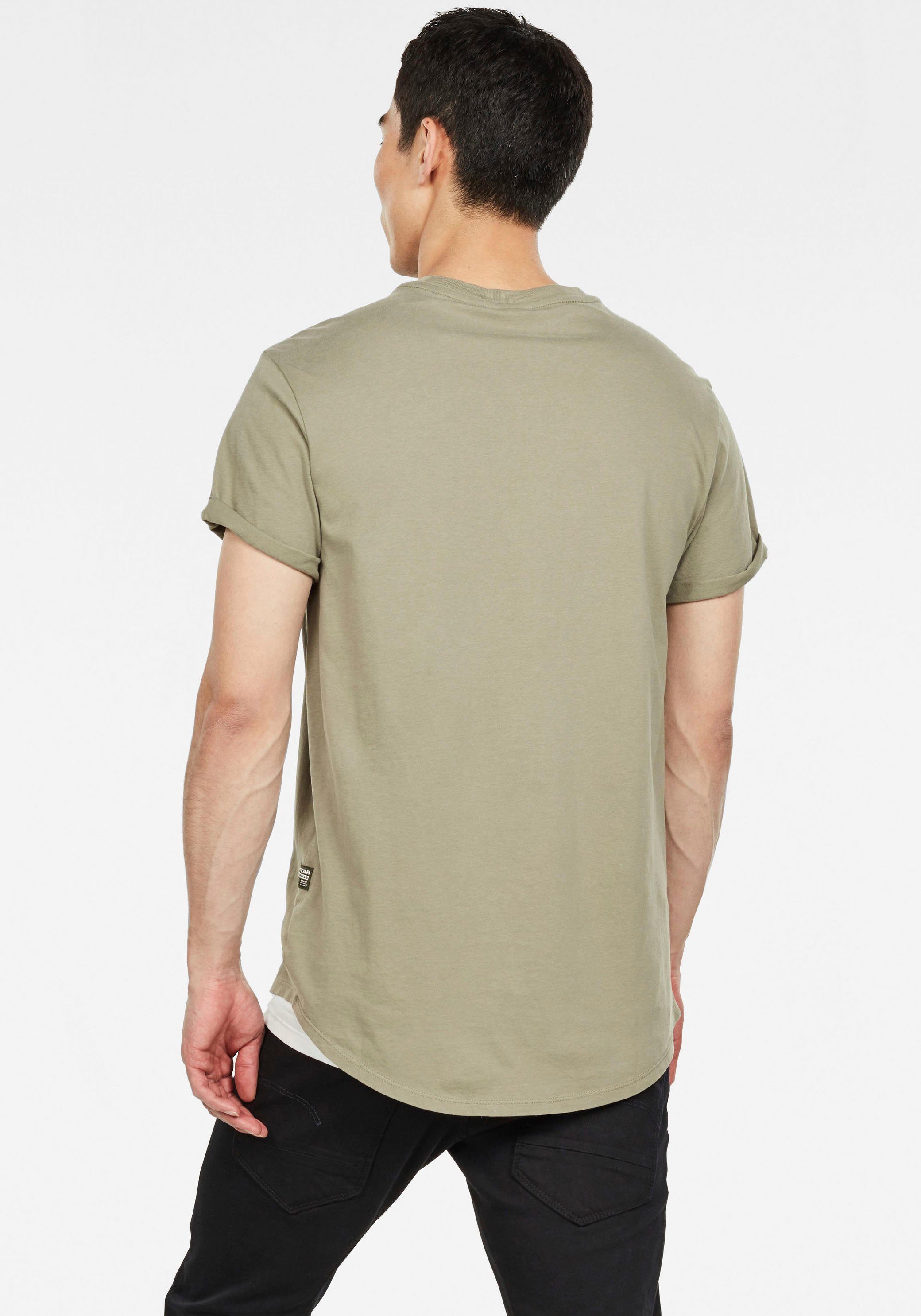 G-Star RAW T-shirt Lash met kleine logo stitching
