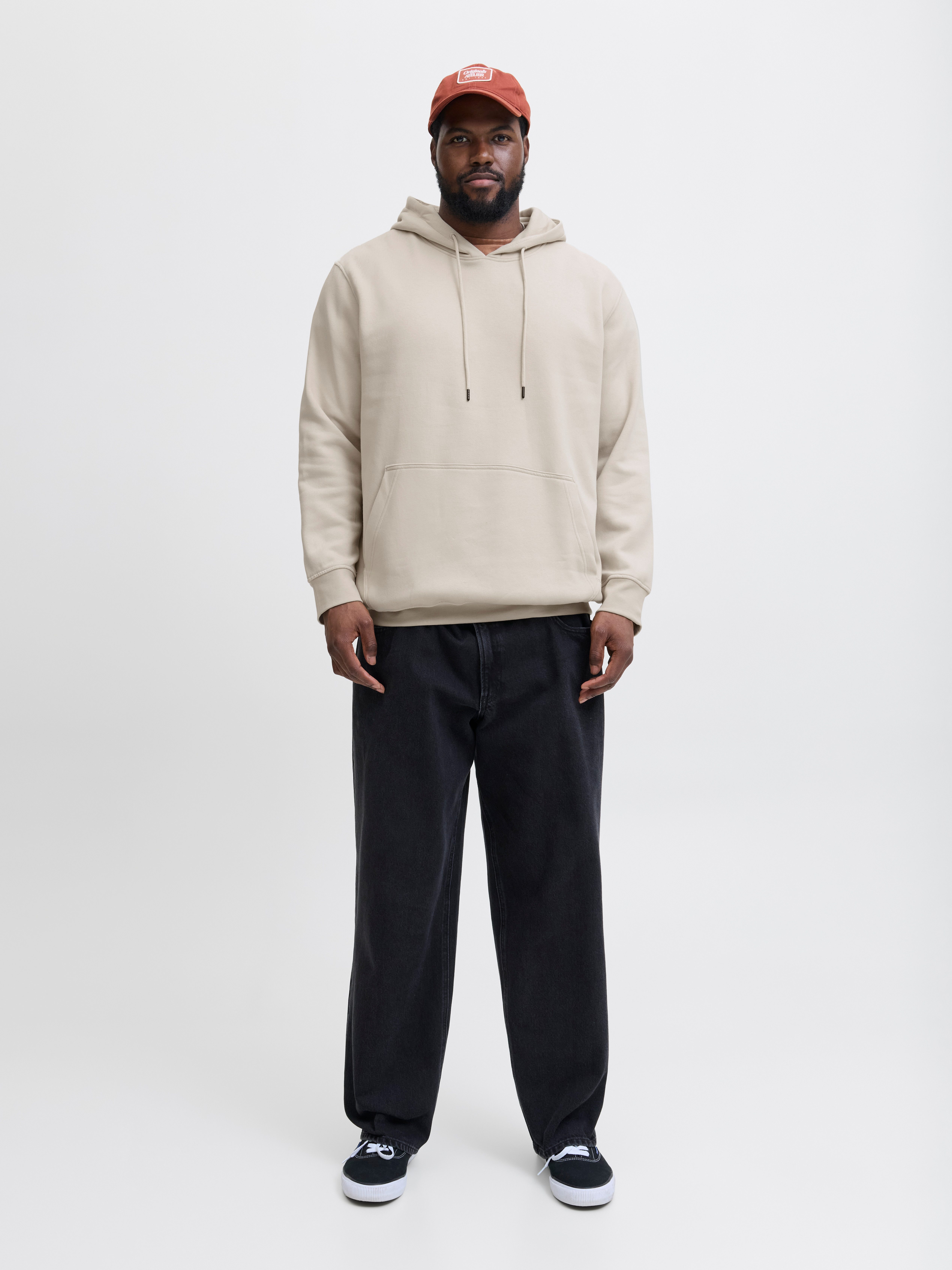 Jack & Jones PlusSize Hoodie JJESOHO SWEAT HOOD NOOS PLS