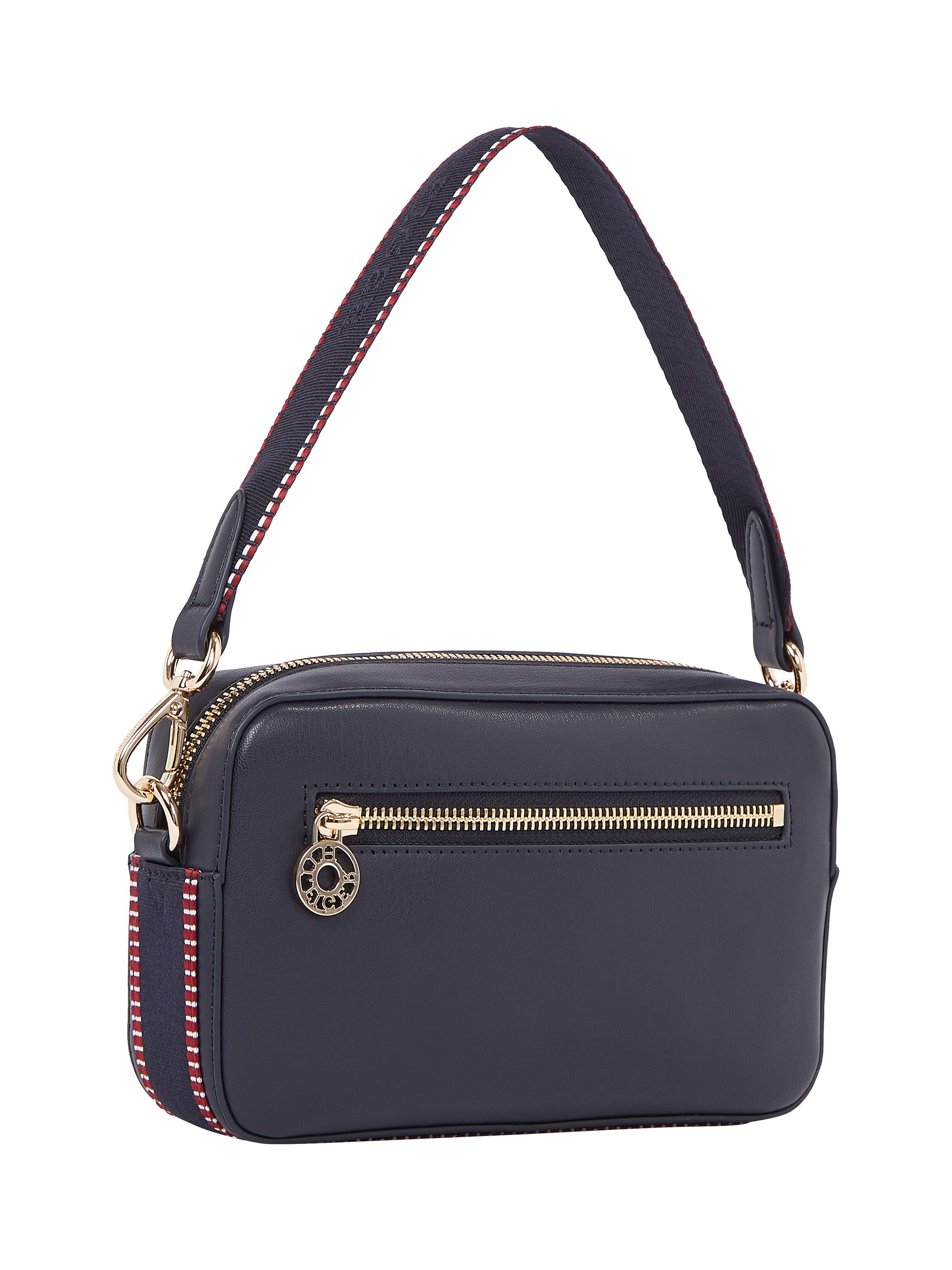 Tommy Hilfiger Schoudertas TH DISTINCT CAMERA BAG CORP dames handtas schoudertas mini tas met th-label