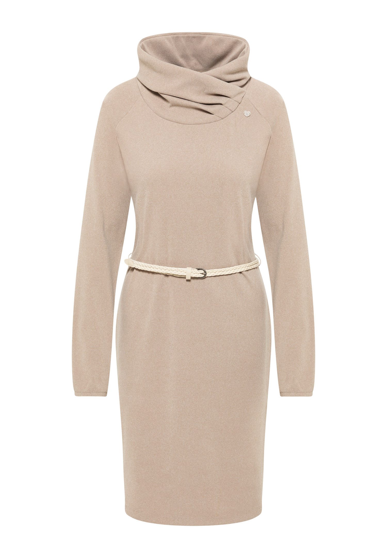 Ragwear Mini-jurk BELLITA in fluweel-look
