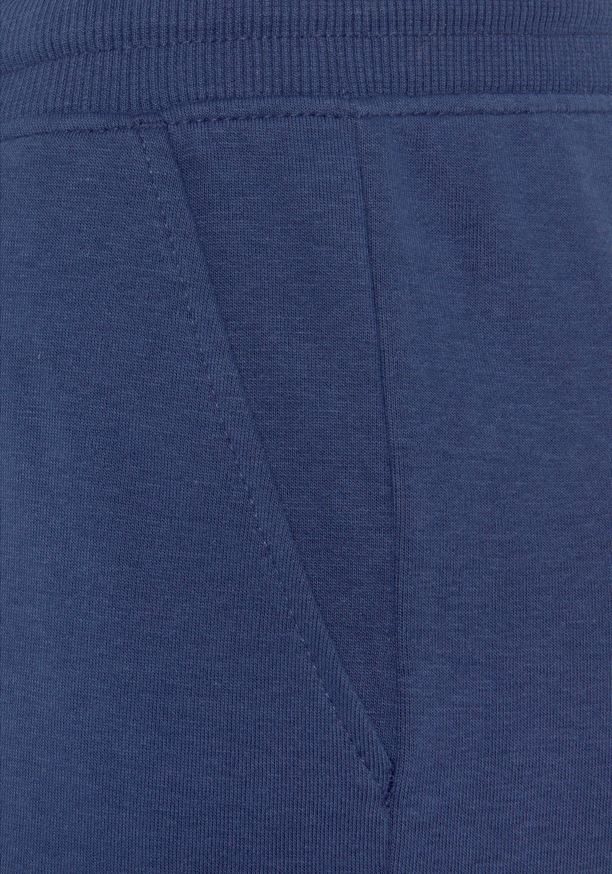 Bench. Loungewear Short met logoprint en borduursel