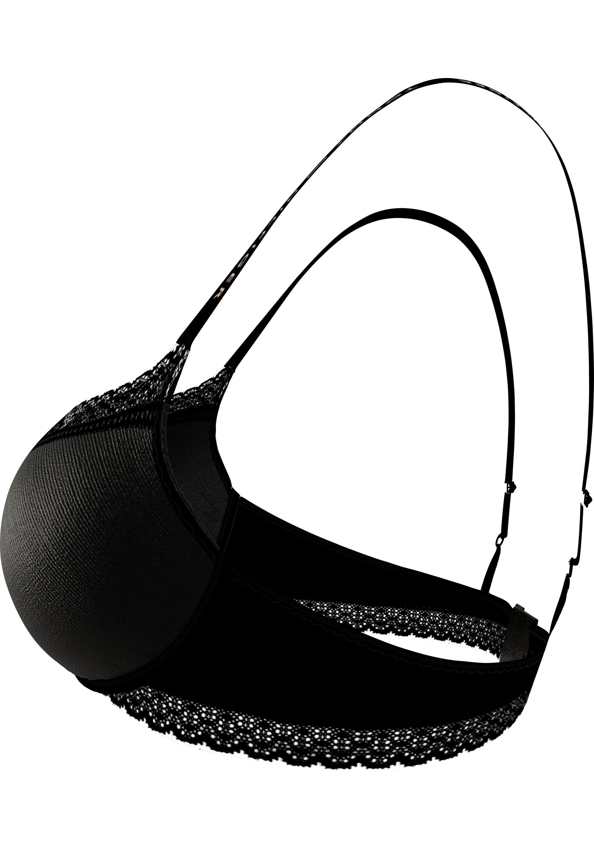 Tommy Hilfiger Underwear Beugel-bh DEMI-BRA met tommy hilfiger merklabel