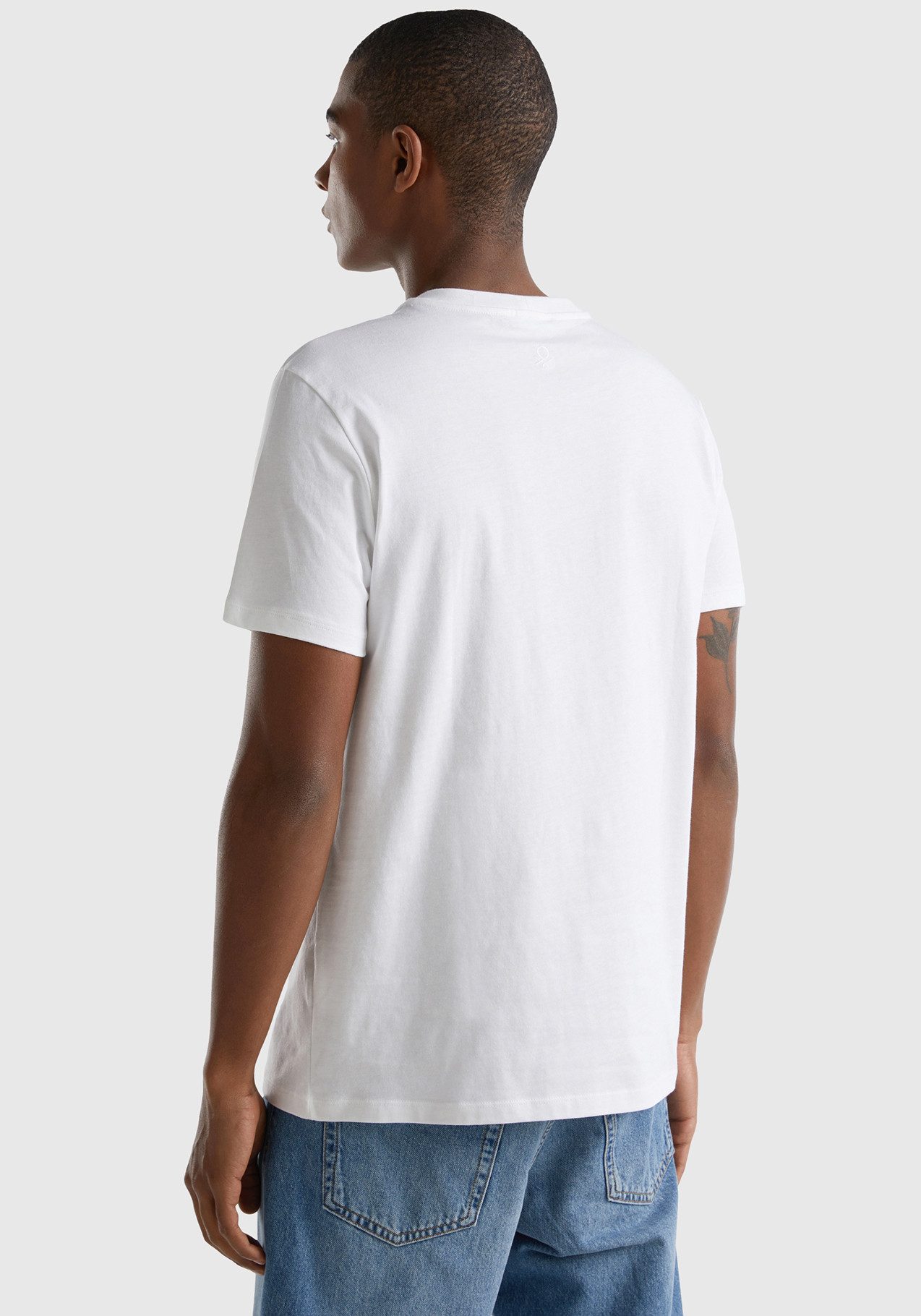 United Colors of Benetton T-shirt met merklabel