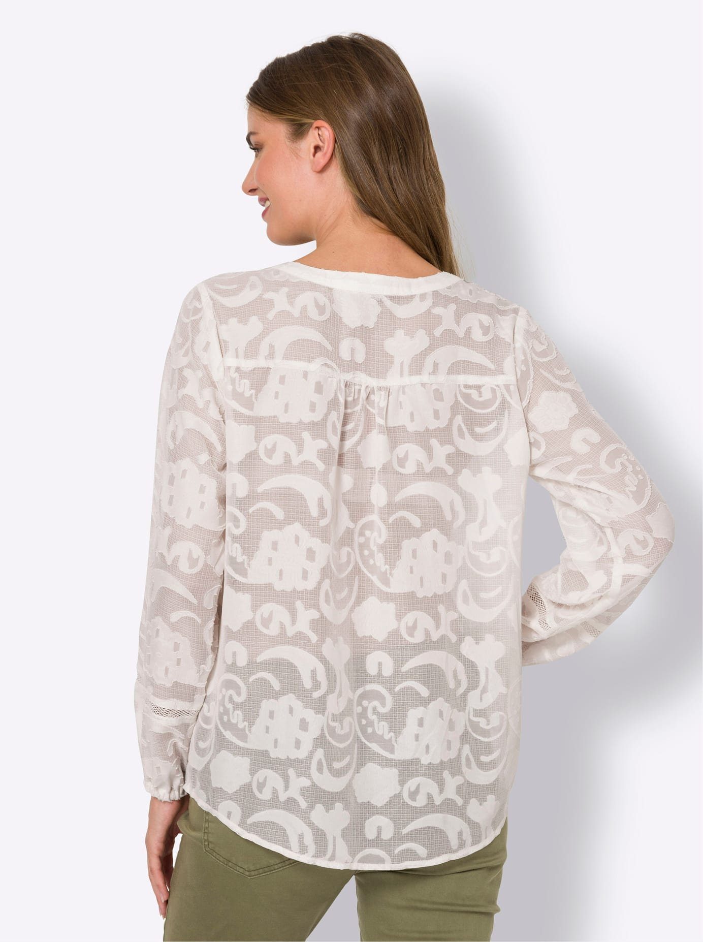heine Blouse met lange mouwen