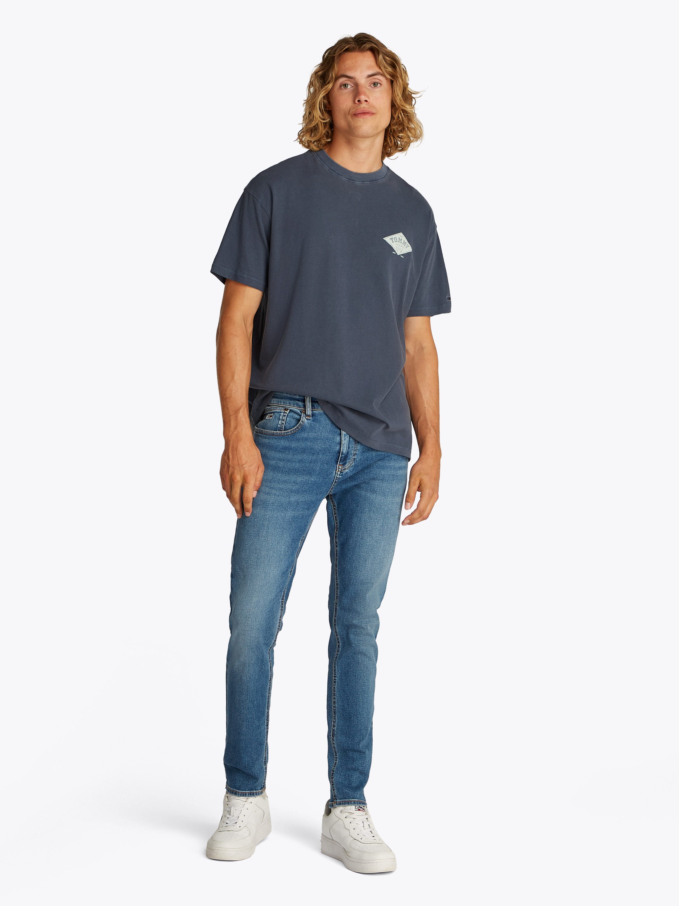 TOMMY JEANS T-shirt TJM RLX VARSITY GRAPHICS TEE EXT