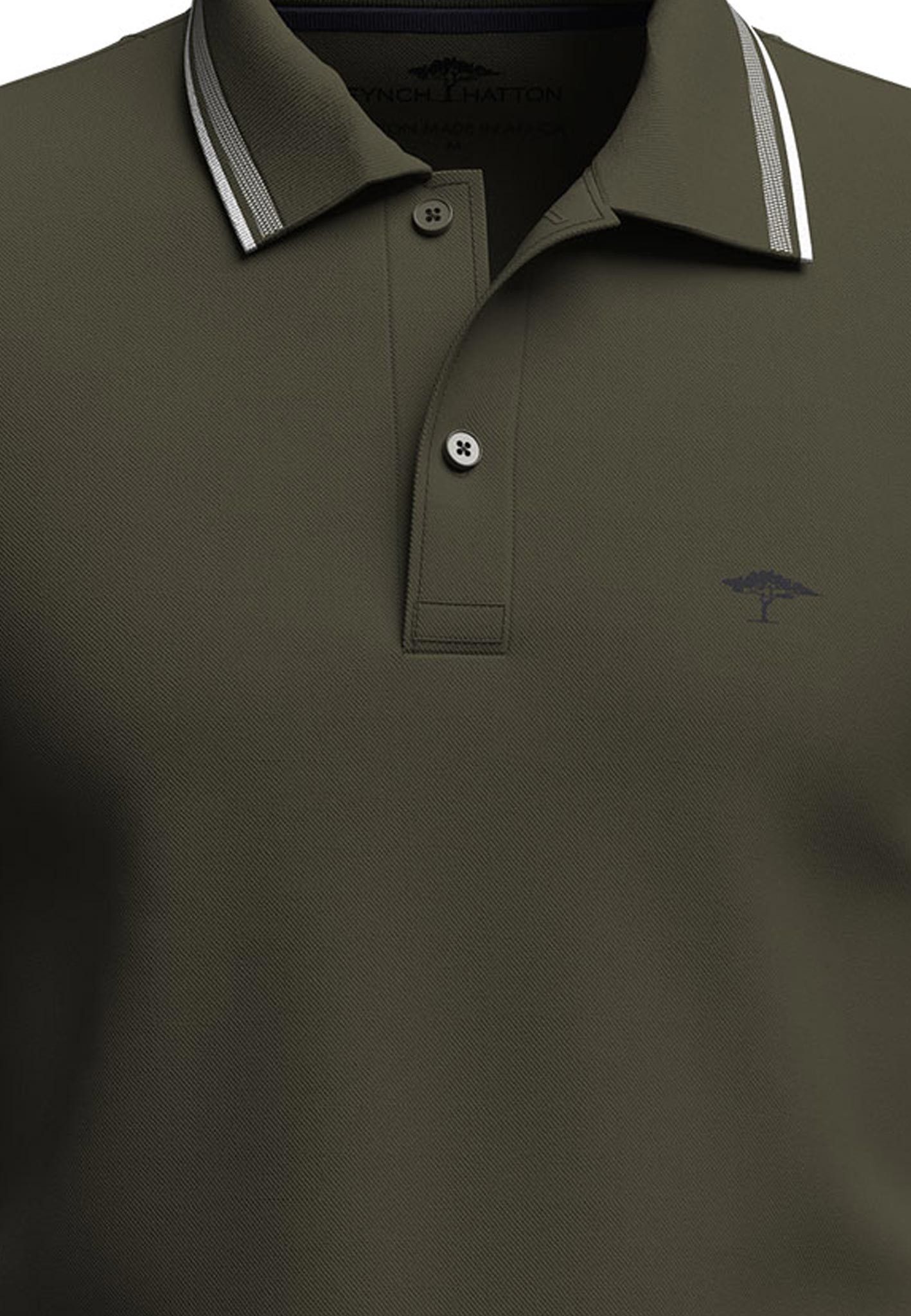 FYNCH-HATTON Poloshirt met geborduurd logo