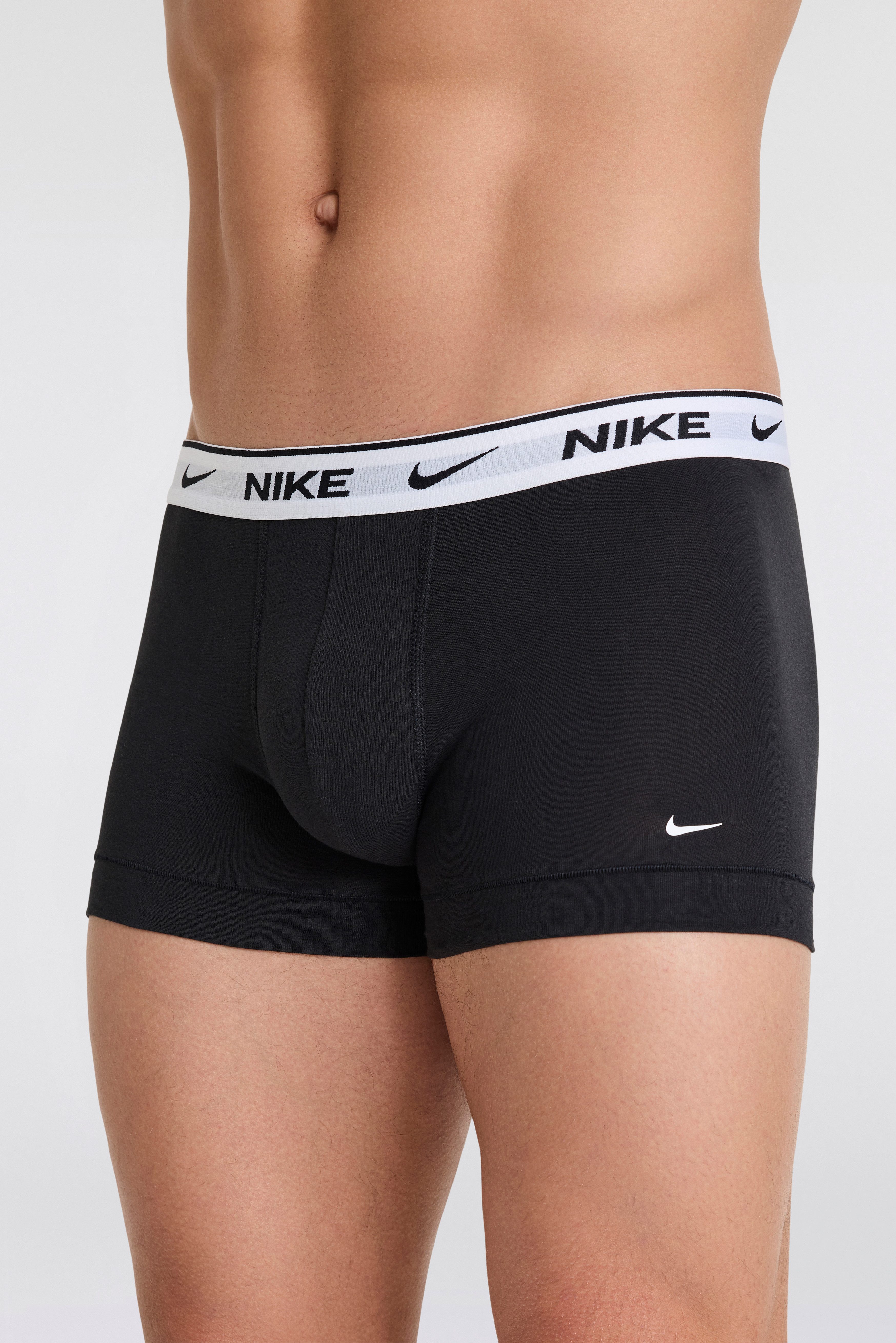 NIKE Underwear Trunk 3PK met elastische logo-band (3 stuks)