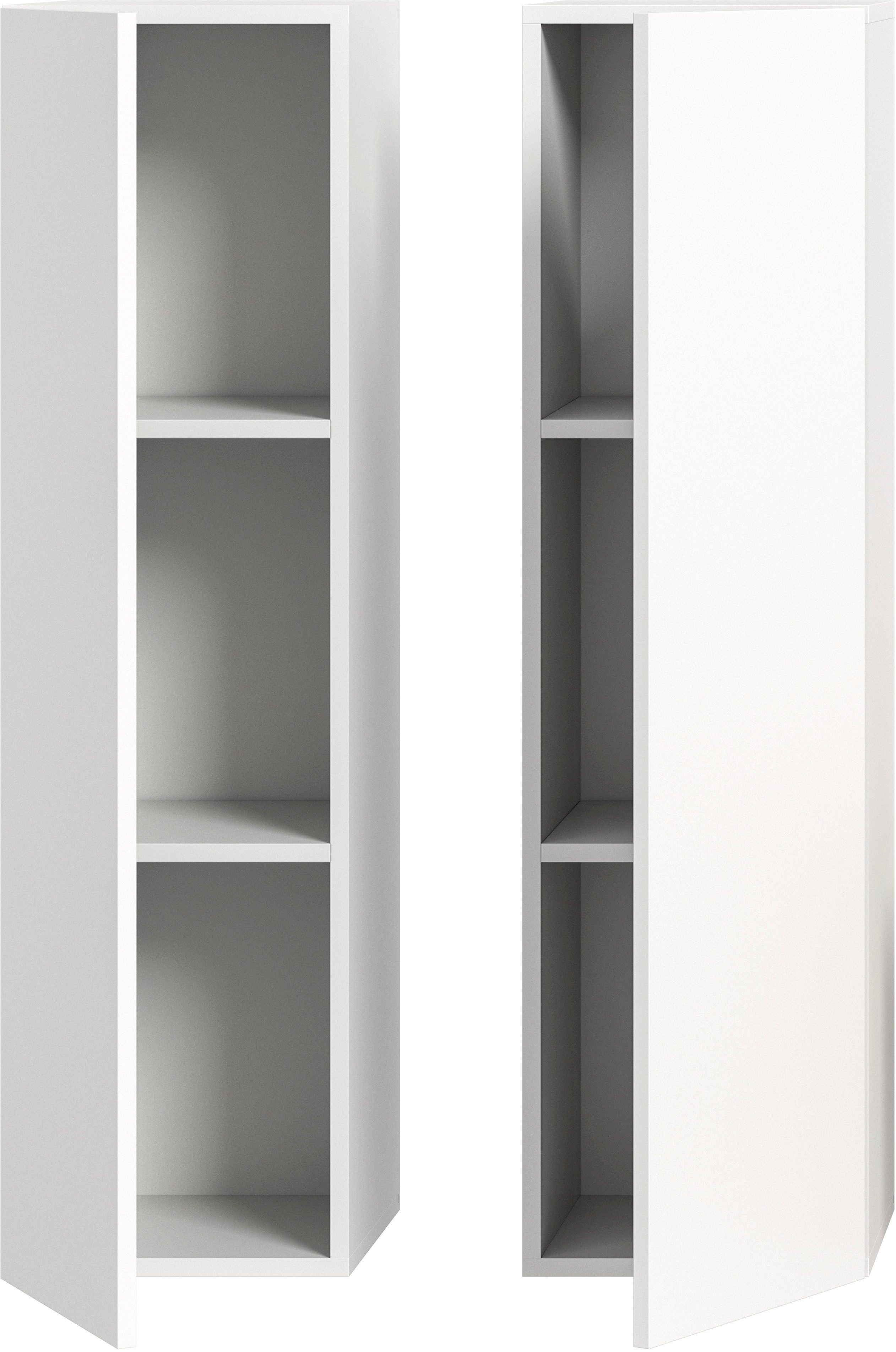 INOSIGN Multifunctionele kast Trinity, 2-set, Hoogte 110cm, hangend, greeploos/Frontoversteek (2 stuks)