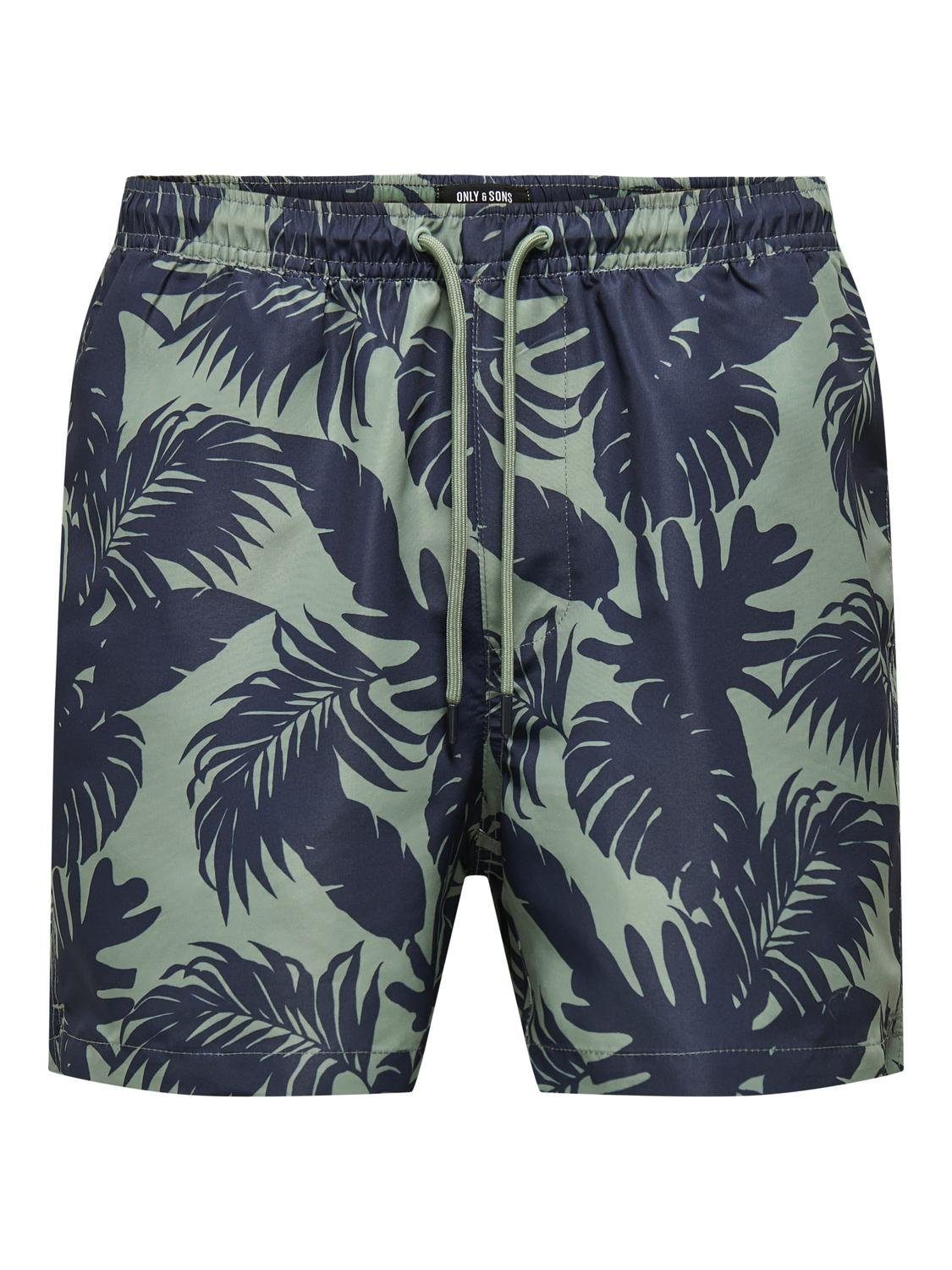 ONLY & SONS Zwemshort ONSTED LIFE SWIM SHORT FLOWER AOP 2