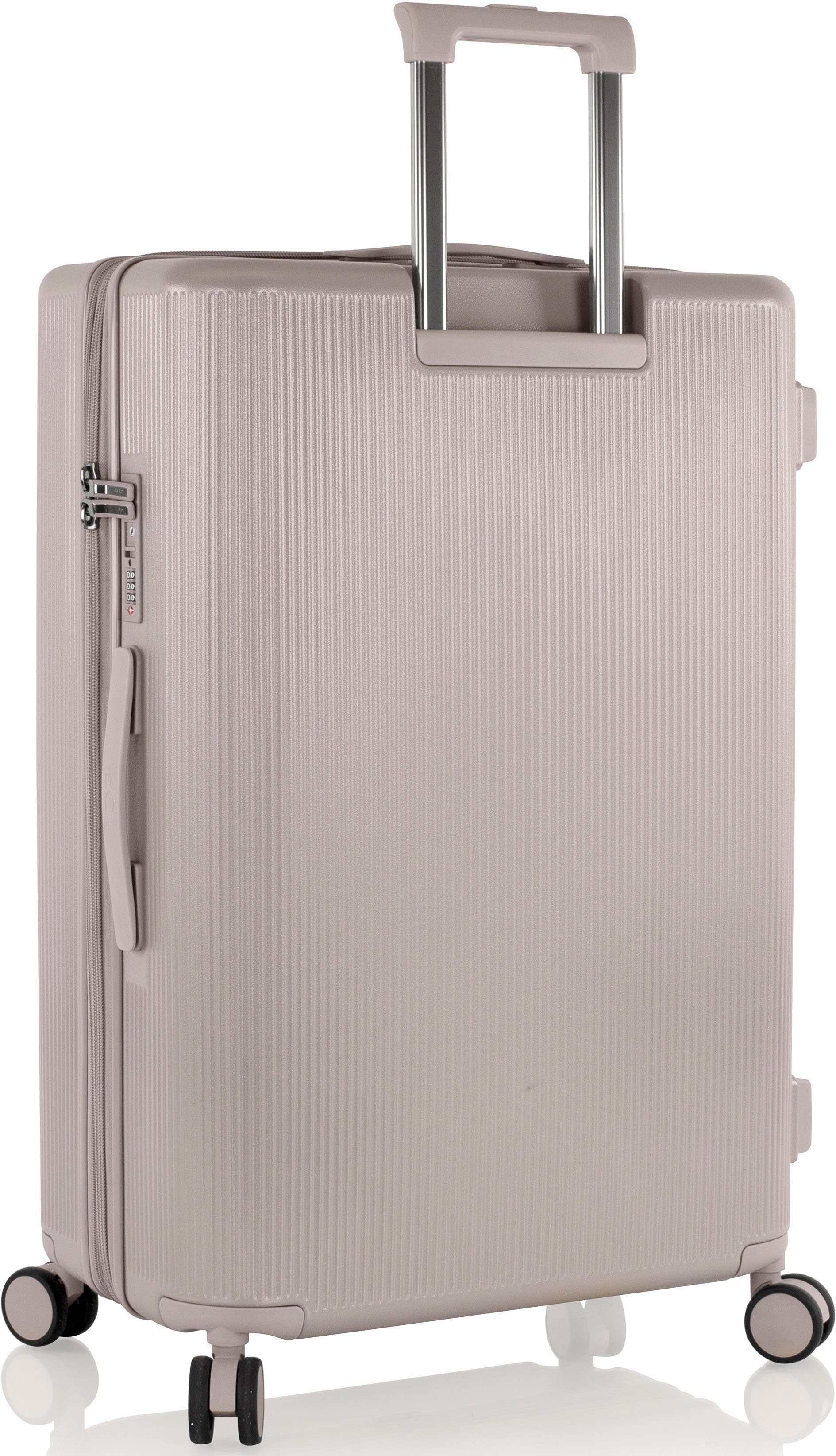 Heys Hardshell-trolley Earthtone verschillende maten en kleuren x Joachim Llambi reisbagage TSA-slot volumevergroting