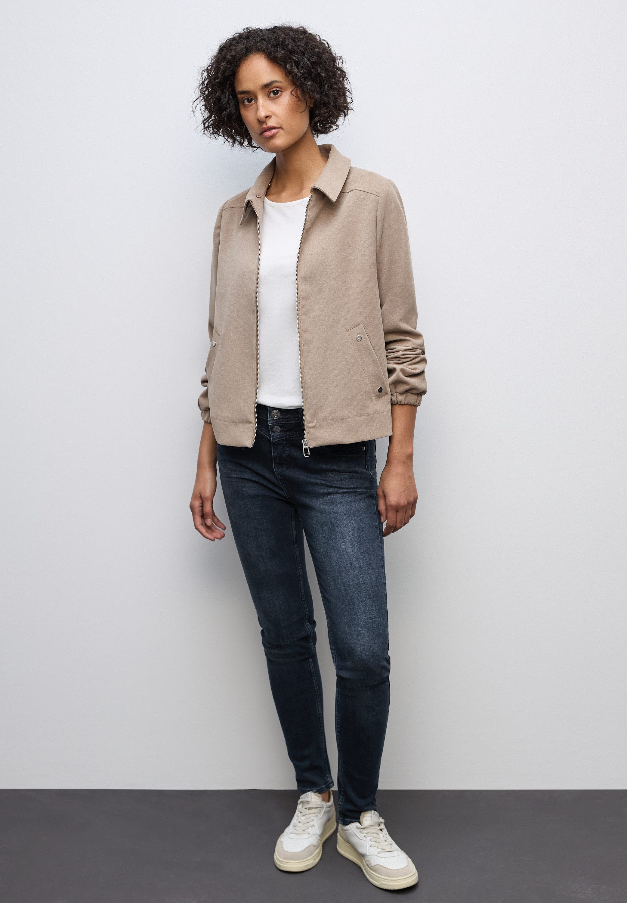 STREET ONE Slim fit jeans Style York in 5-pocket-stijl en met stretch