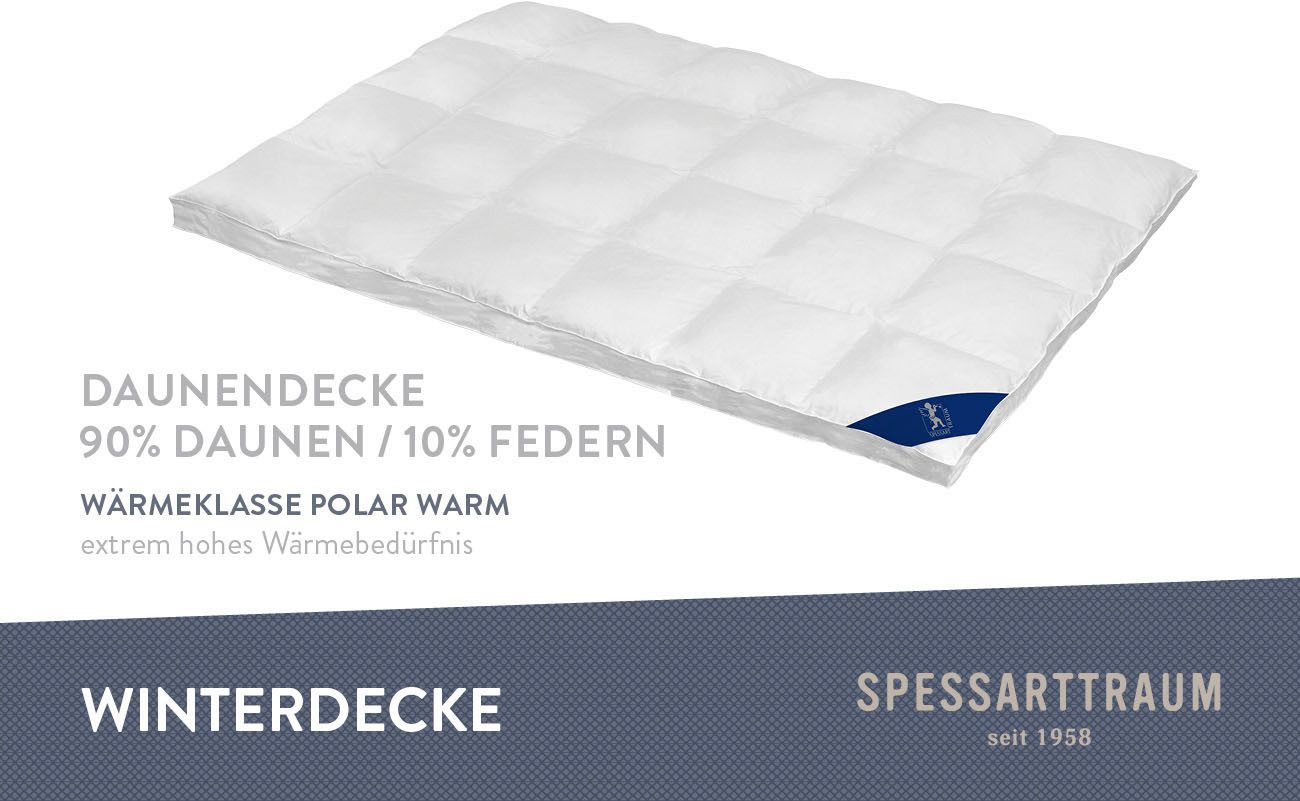 SPESSARTTRAUM Donzen dekbed First class 5 verwarmingsklassen & 6 maten, bestseller Normaal