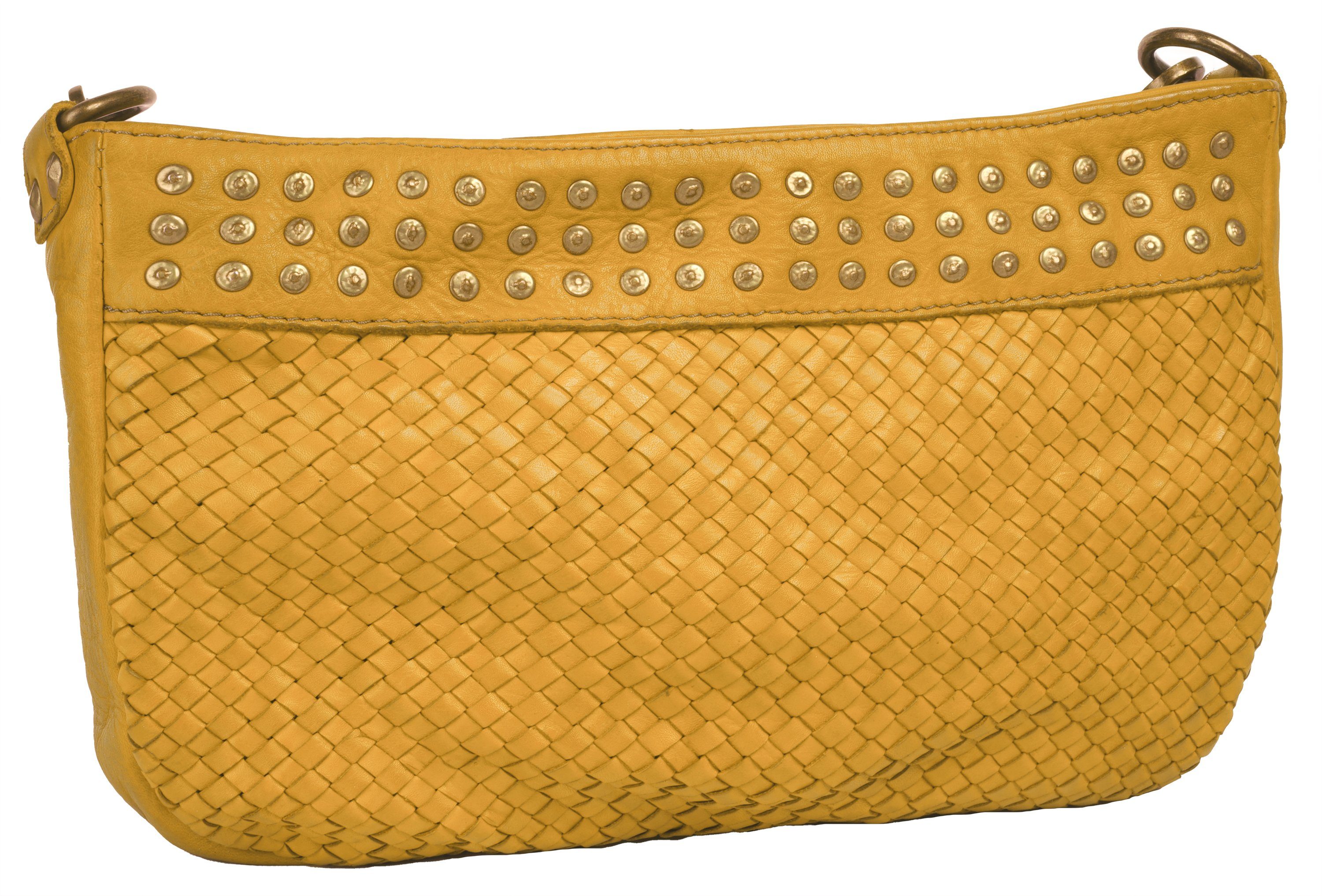 Samantha Look Schoudertas echt leer, made in italy