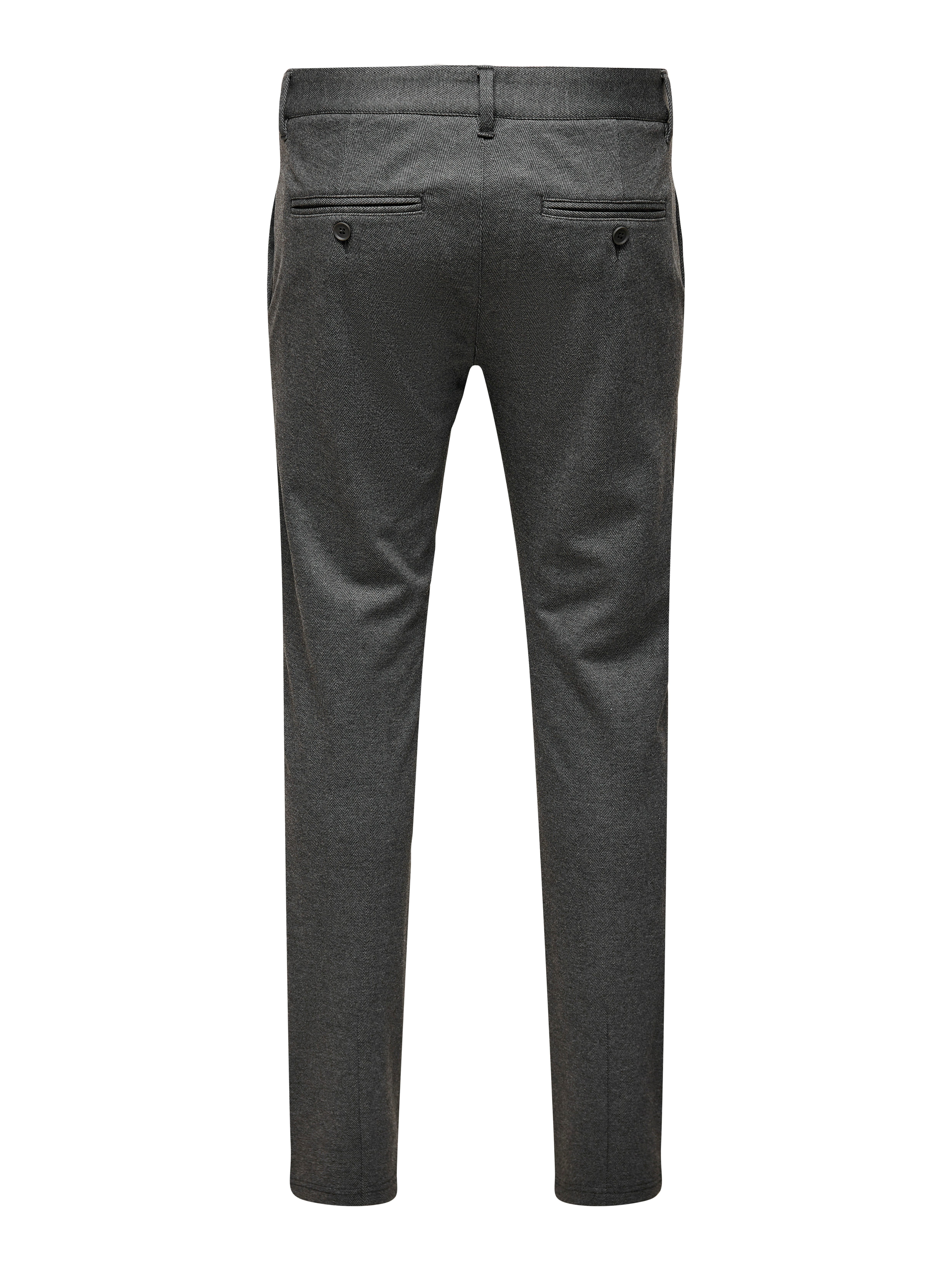 ONLY & SONS Stoffen broek met licht structuurmotief