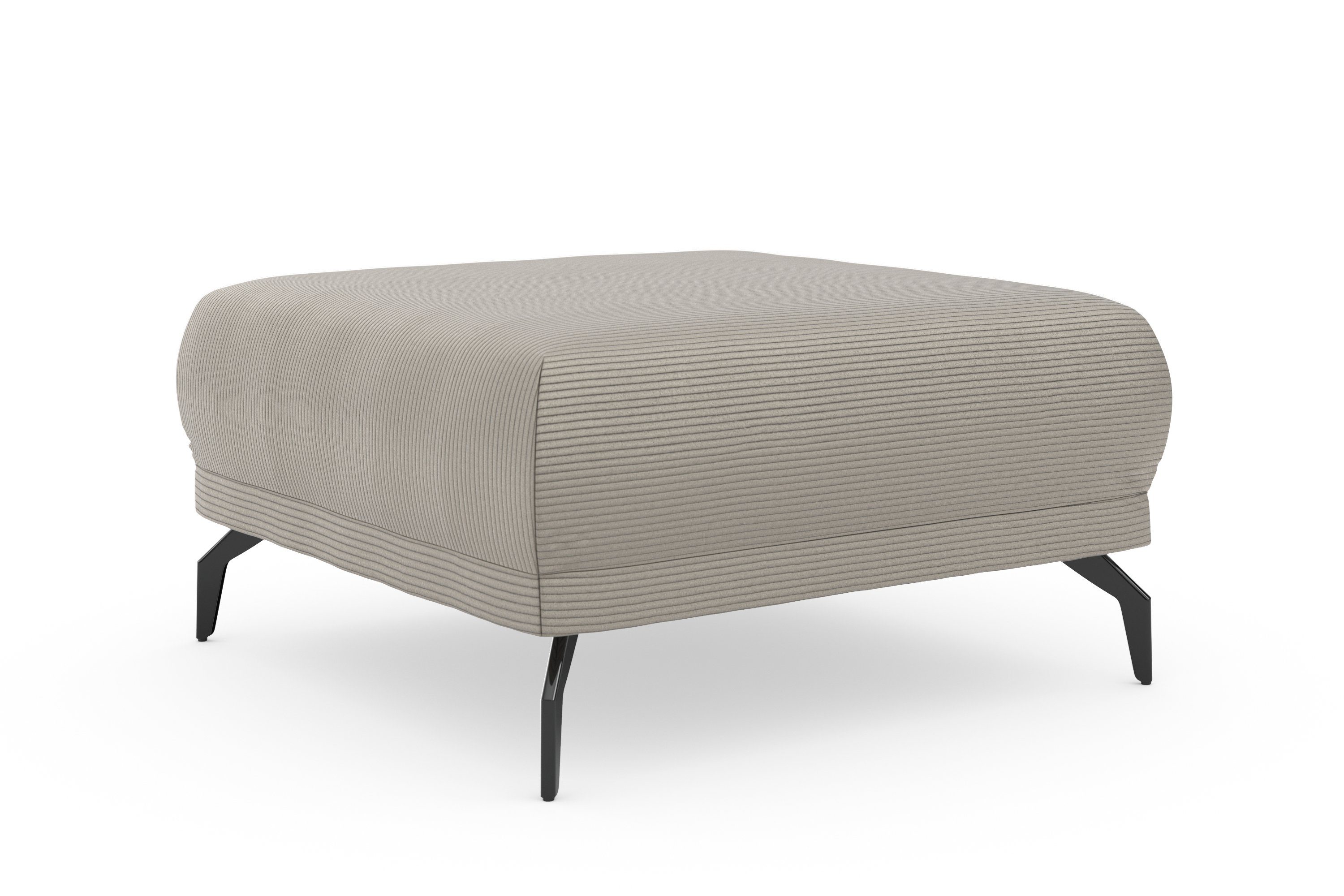 INOSIGN Hocker Coco Cord-bekleding in 2 uitvoeringen, poten 15 cm hoog
