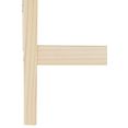 luettenhuett hoogslaper janne grenenhout, 1-persoons, inclusief houten ladder, ligoppervlak 90x200 cm wit