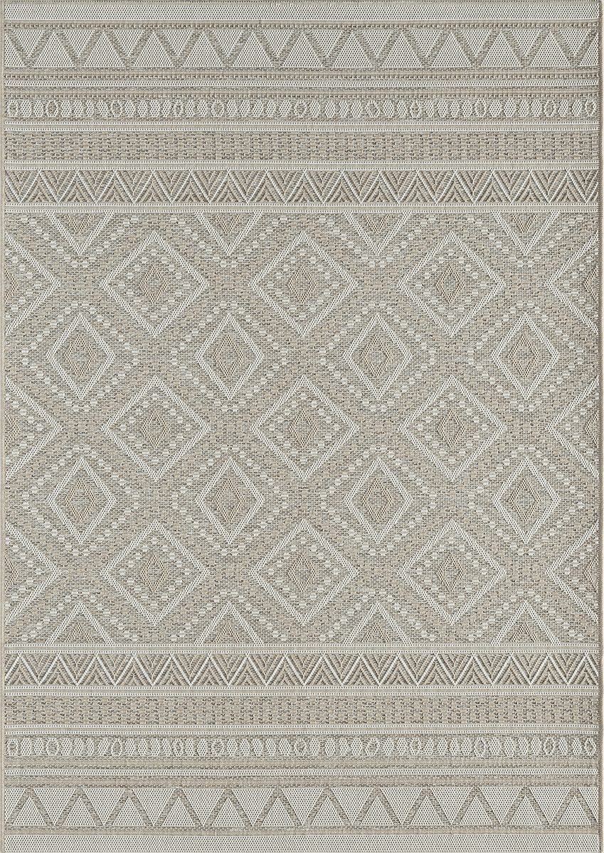 The carpet Vloerkleed Calgary moderne robuuste binnen- en buitenkleed