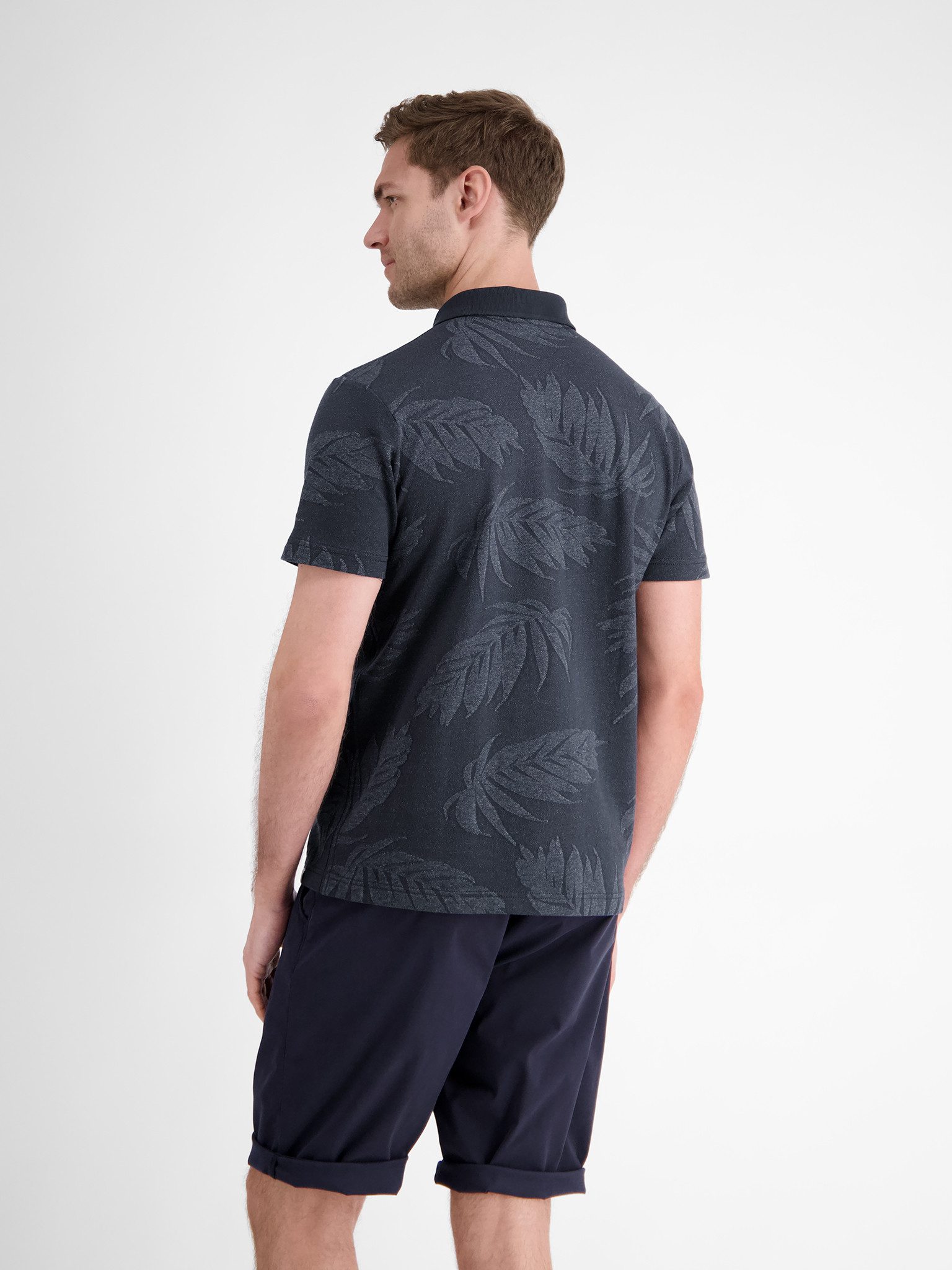 Lerros Poloshirt met print all-over
