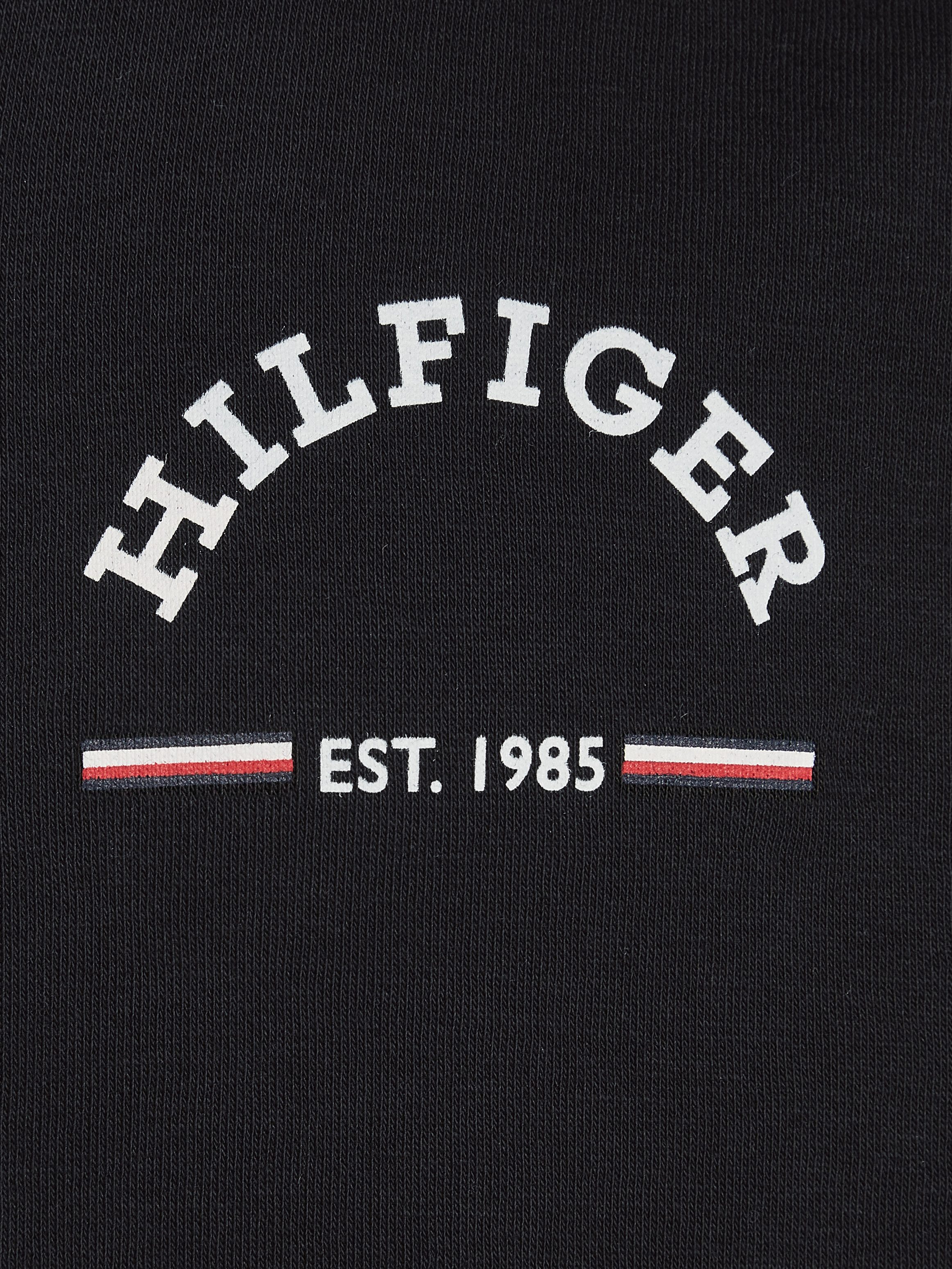 Tommy Hilfiger Capuchonsweatvest ROUNDALL HOODED ZIP THROUGH