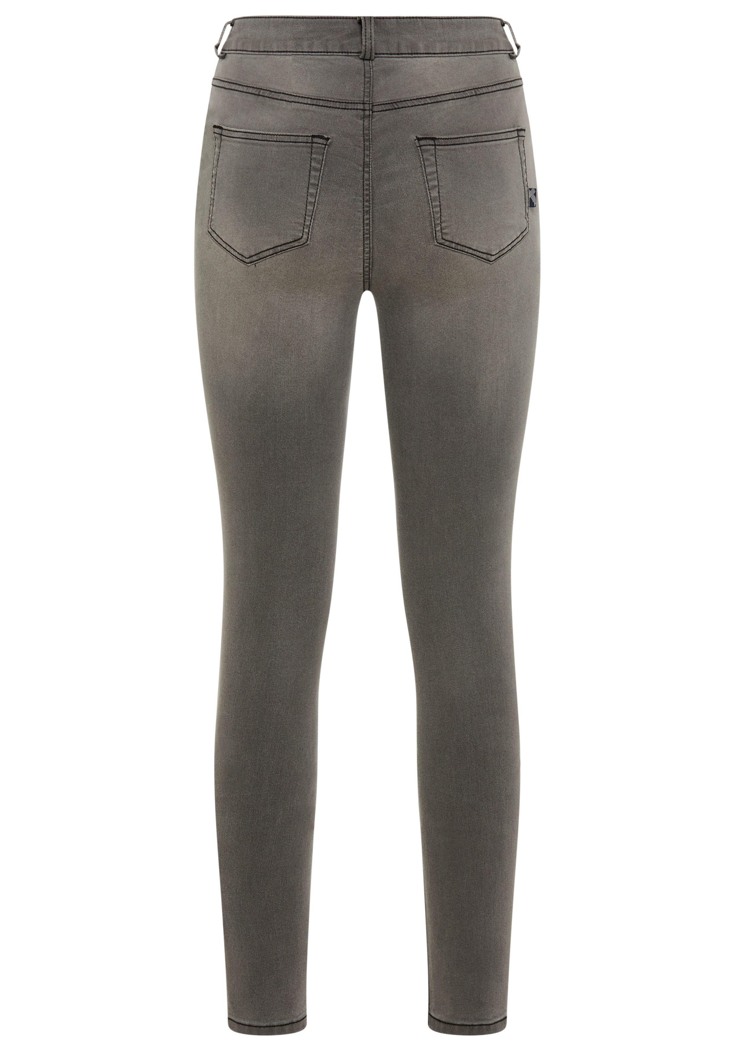 Arizona Skinny fit jeans Ultra Stretch extra-strak gesneden pasvorm, modieuze used-wassing