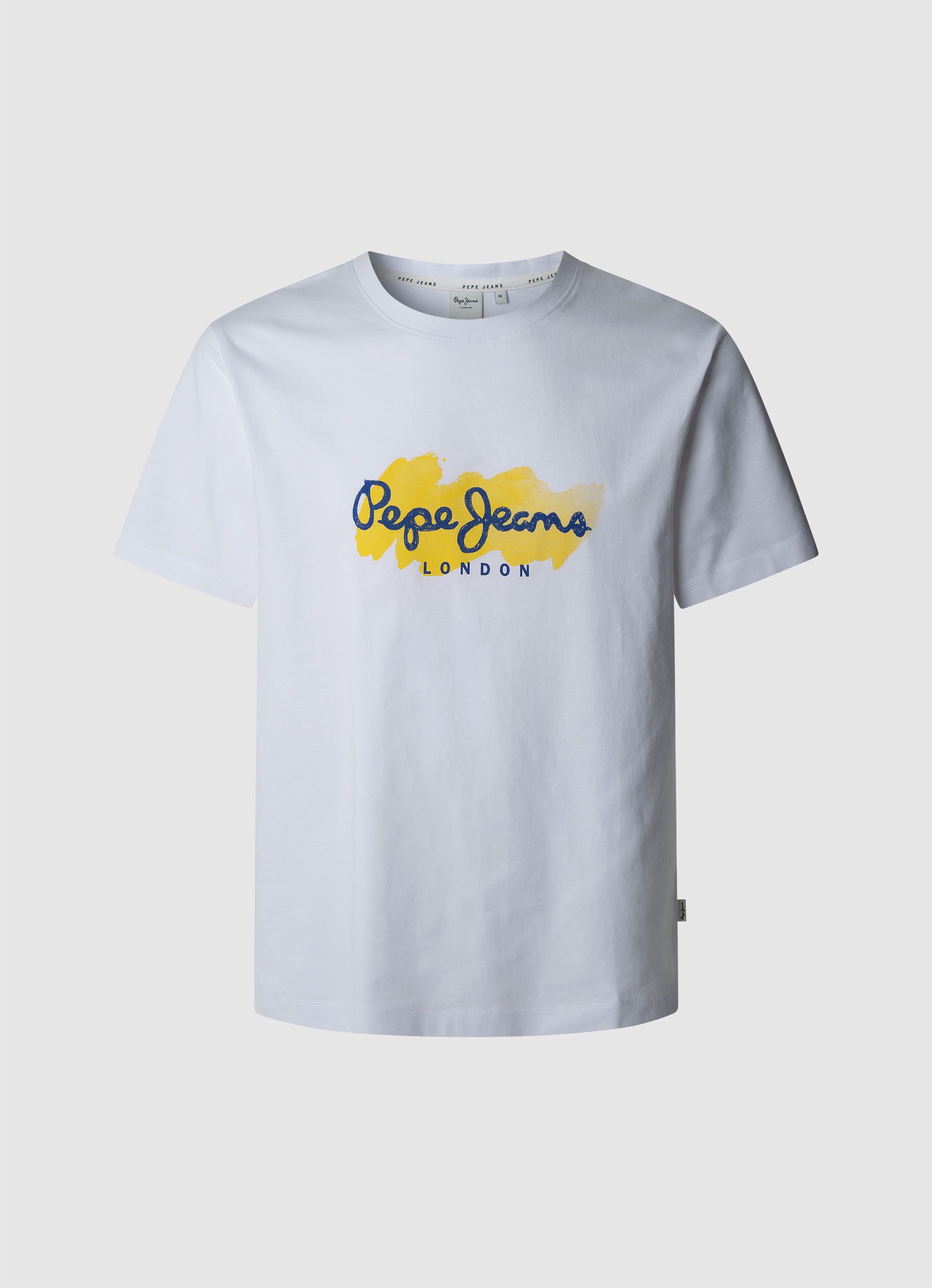 Pepe Jeans T-shirt MILTON TEE met logoprint voor