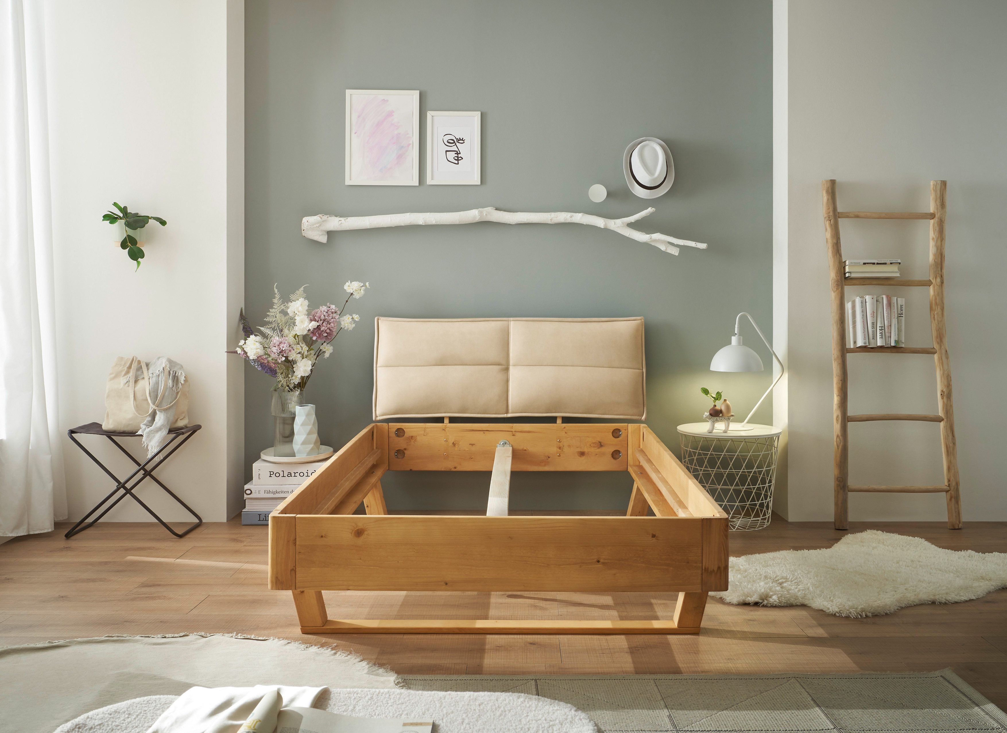 Schlafkontor Massief houten ledikant Tjark naar keuze bed met ligoppervlak in 140 of 180 cm