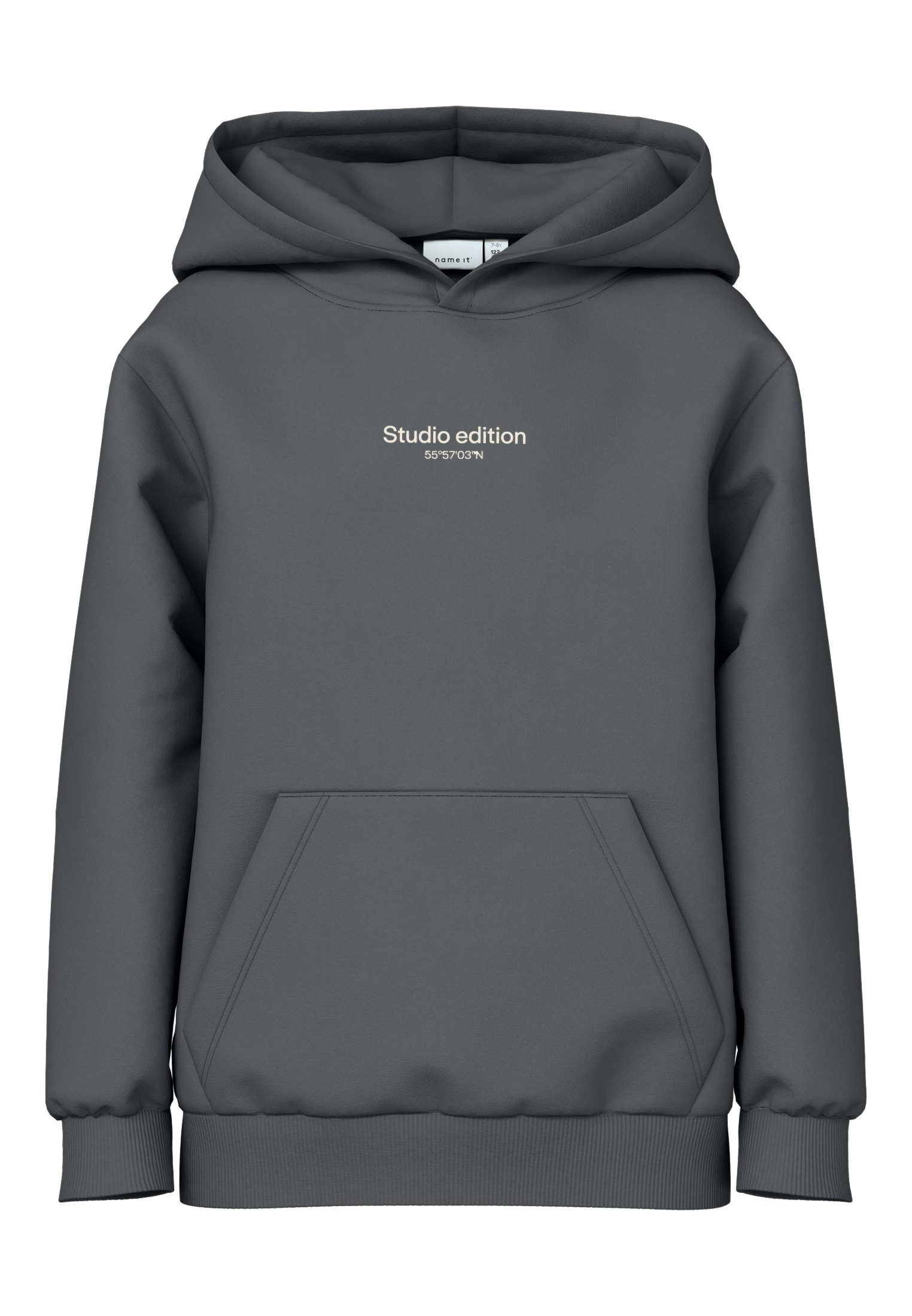 Name It Sweatshirt NKMBRODY LS NREG SWEAT WH BRU NOOS