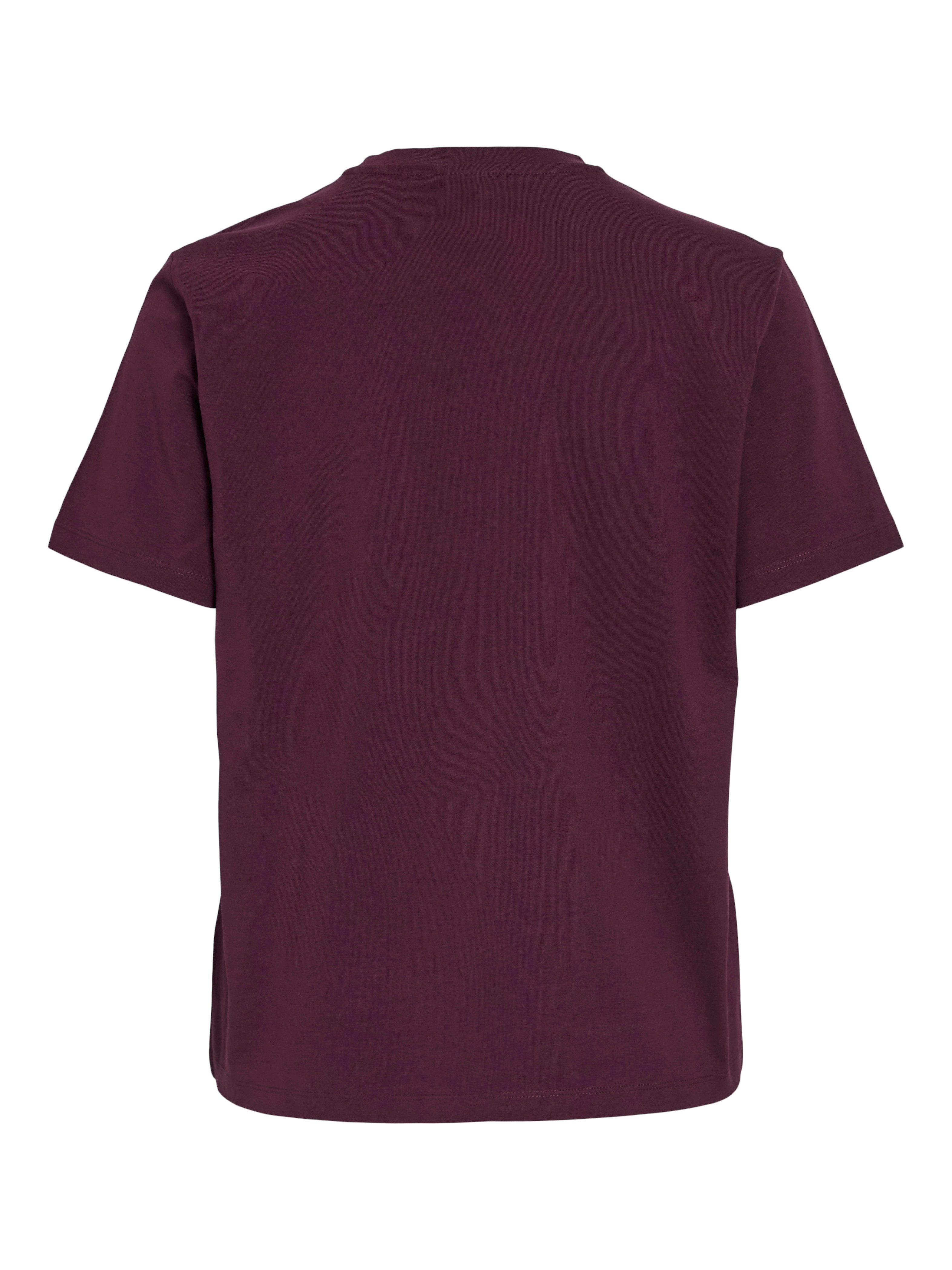 Vila Shirt met korte mouwen VINORA S/S T-SHIRT - NOOS