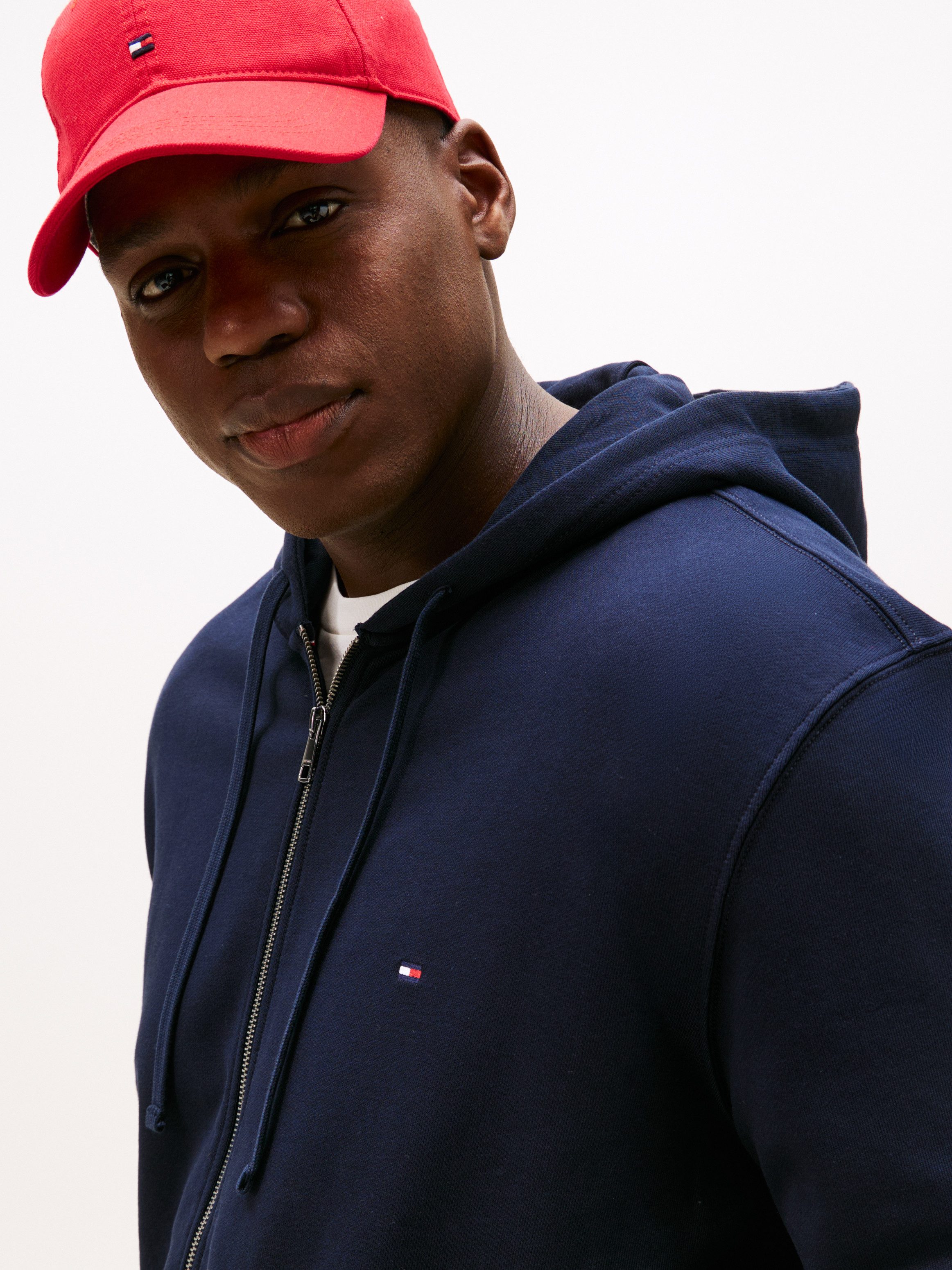 Tommy Hilfiger Capuchonsweatvest BT-ESSENTIAL TERRY ZIP THROUGH