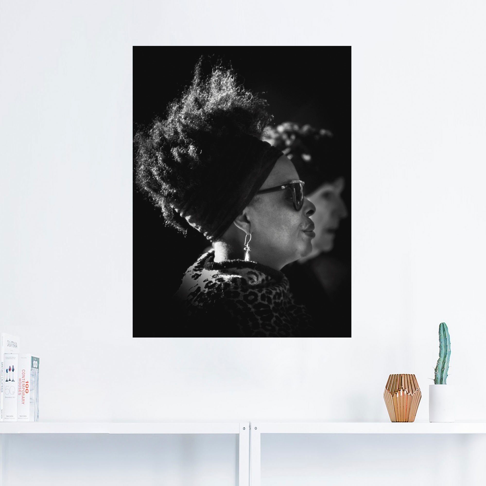 Artland Artprint Blik in de straat als artprint op linnen, muursticker of poster in verschillende maten