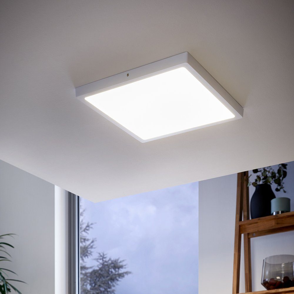EGLO Opbouwarmatuur FUEVA 1 slank design, slechts 3 cm hoog (1 stuk)