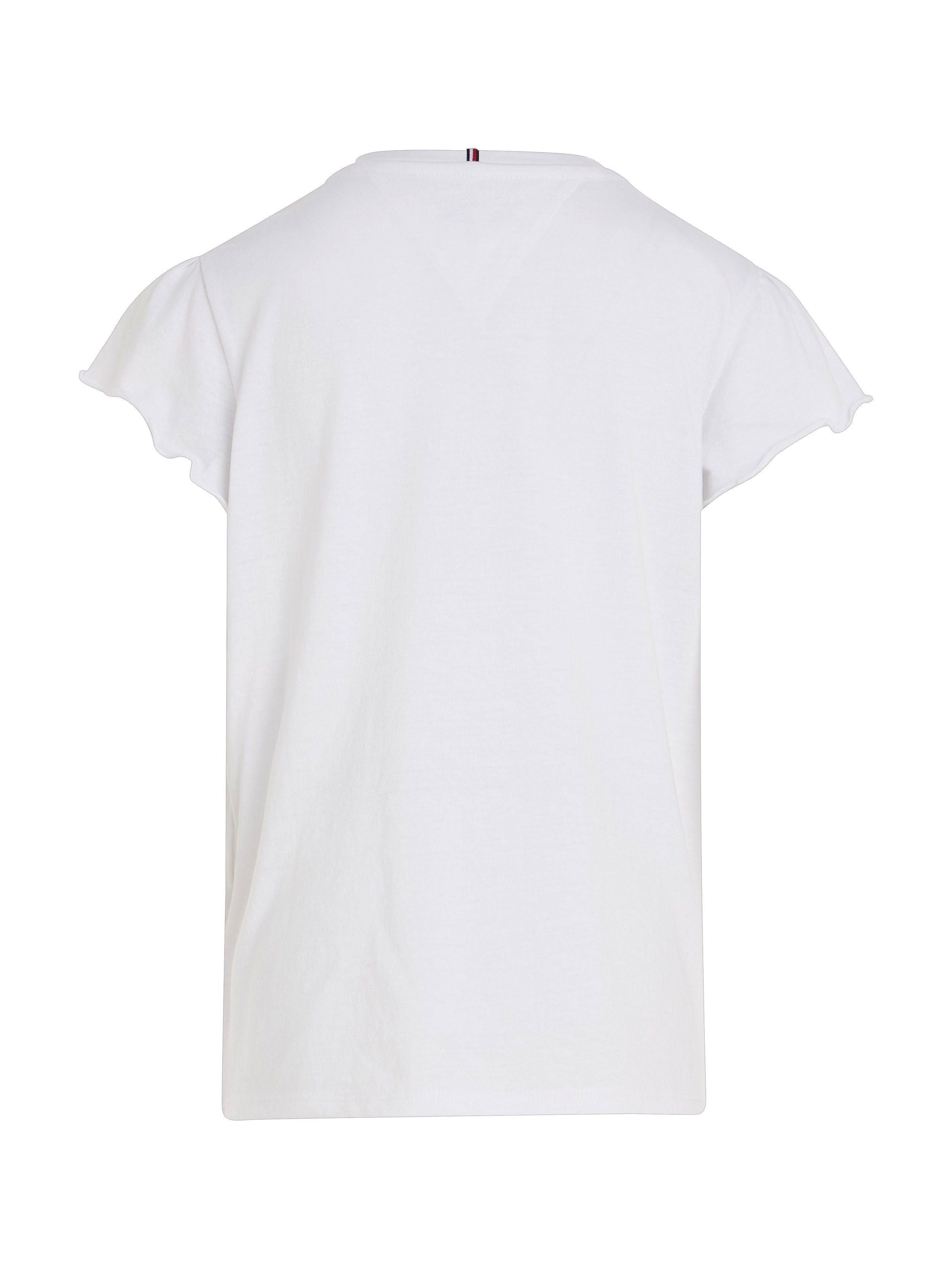 Tommy Hilfiger T-shirt ESSENTIAL RUFFLE SLEEVE TOP