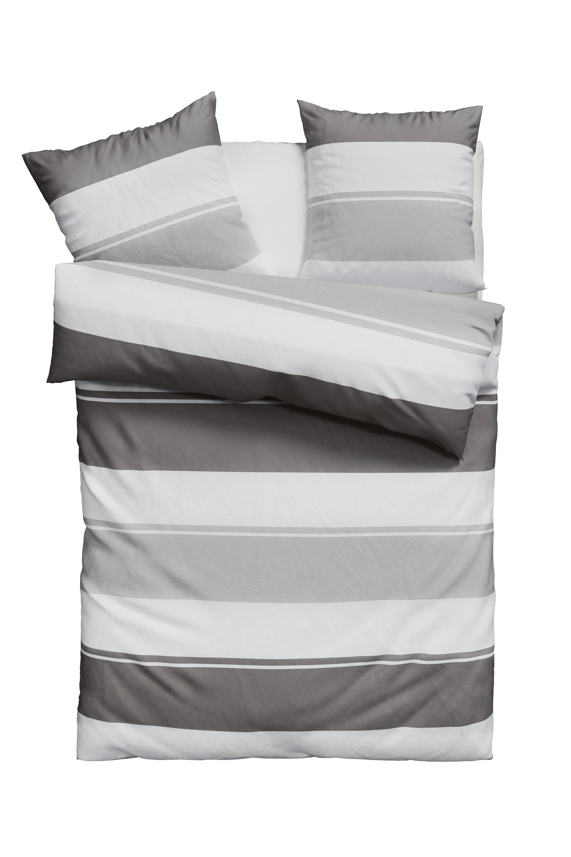Home affaire Beddengoed Yonne in frisse kleuren, gestreepte beddengoed, vanaf maat 135x200 cm