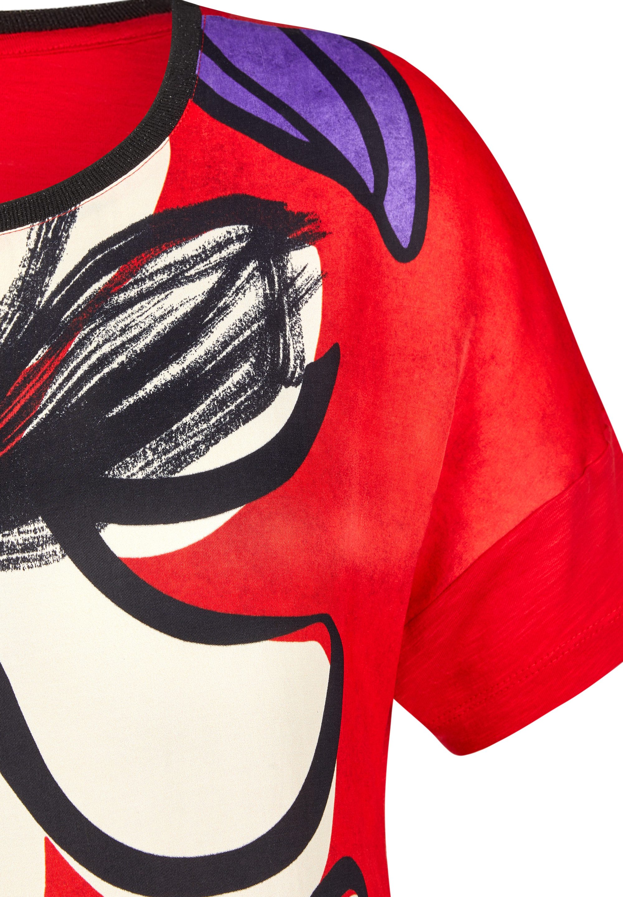 Rabe T-shirt met flower-print