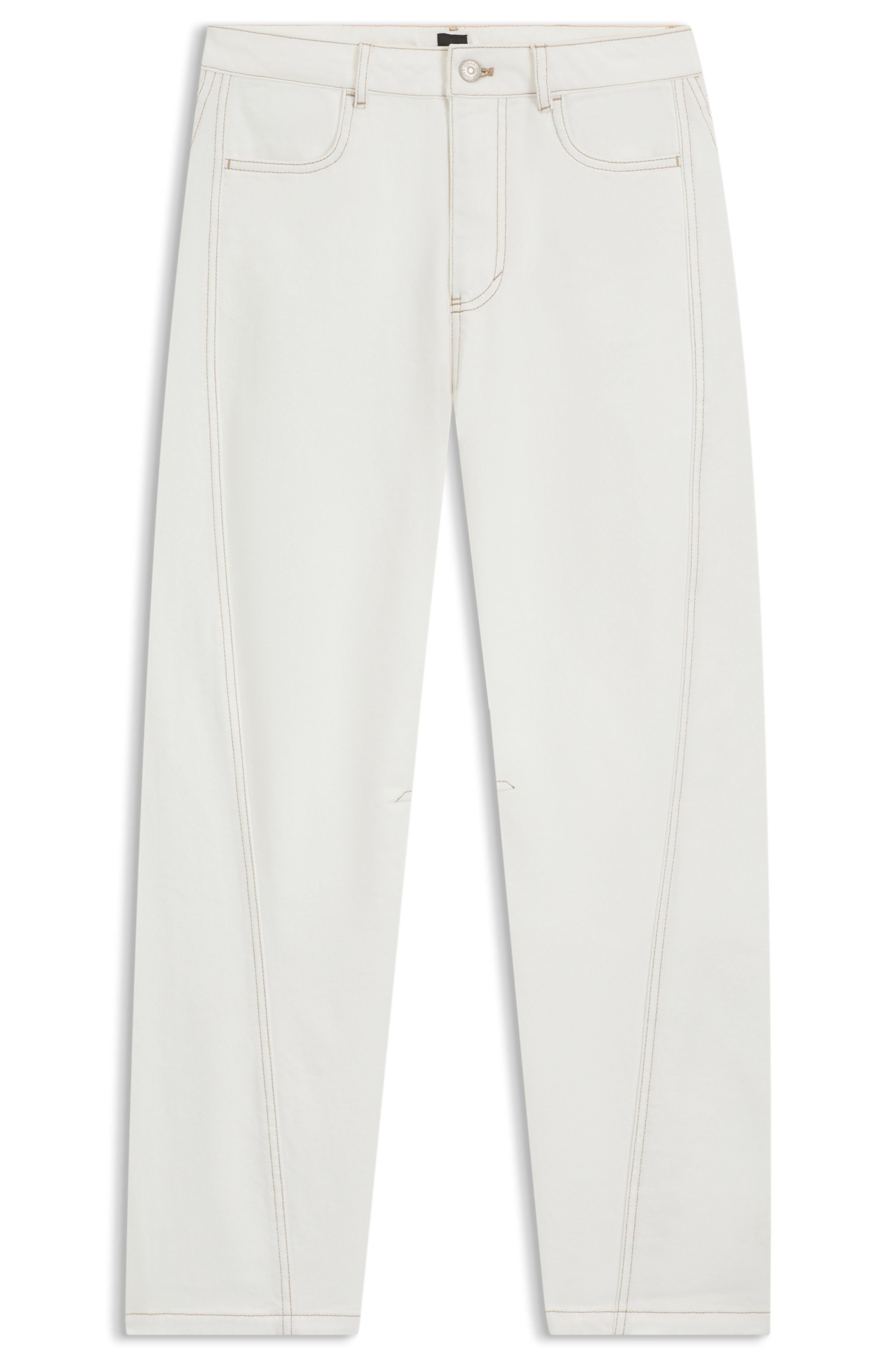 Boss Orange Geweven broek TBaloon Premium Damesmode