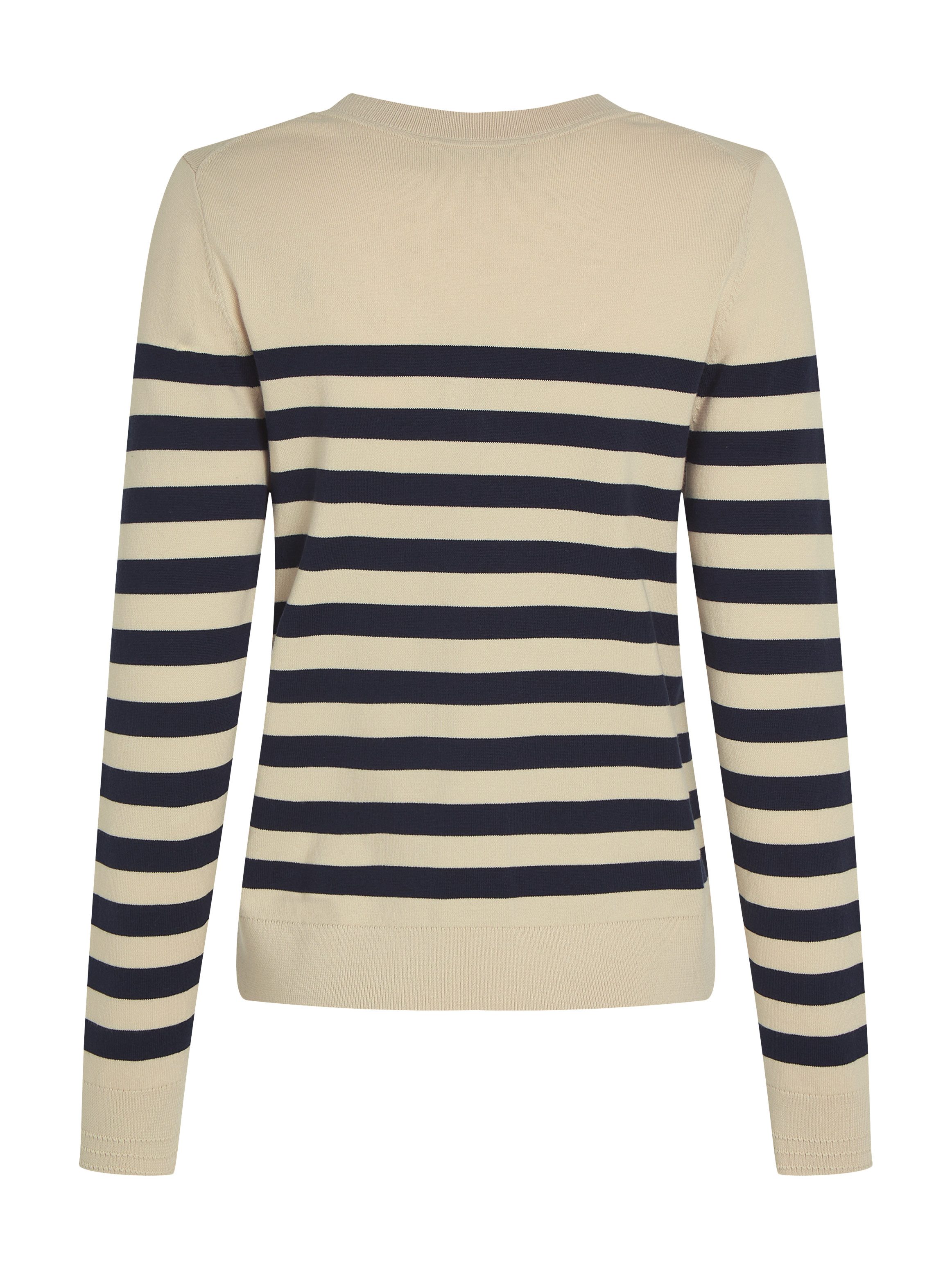 Tommy Hilfiger Trui met V-hals met logoborduursel