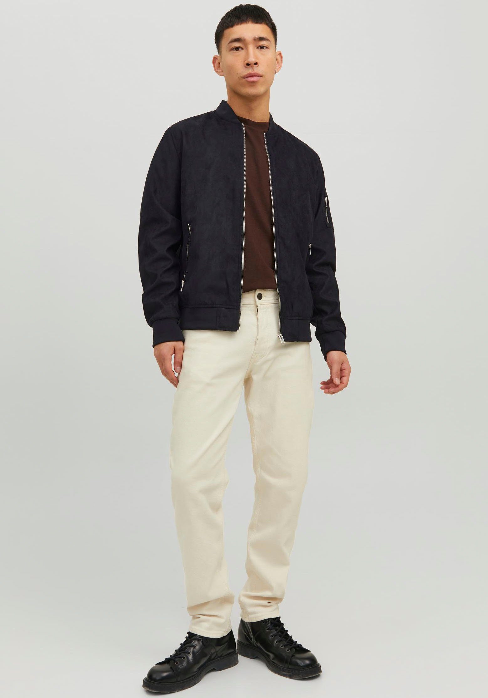 Jack & Jones Blouson JJEROCKY FAUX SUEDE BOMBER NOOS