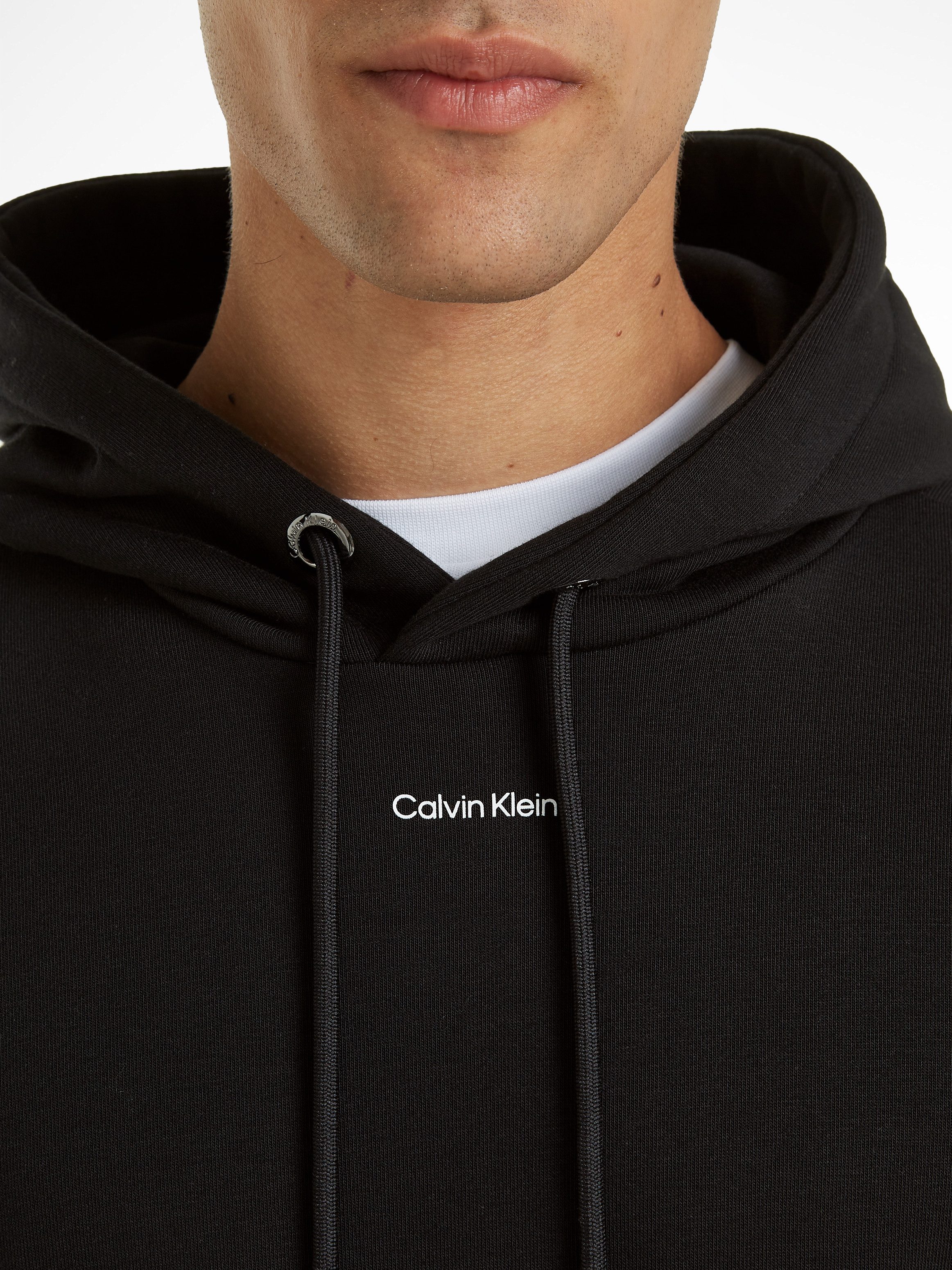 Calvin Klein Hoodie NANO LOGO HOODIE met logo-inscriptie