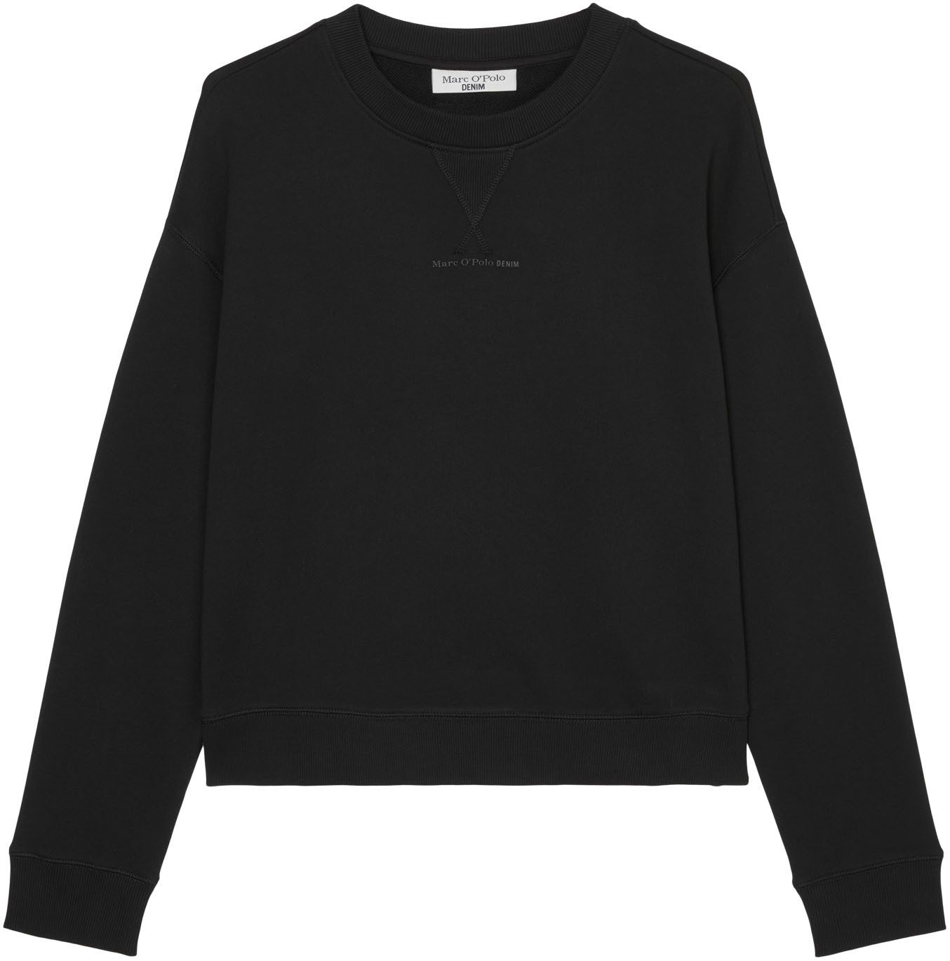 Marc O'Polo DENIM Sweatshirt subtiele kleurgecoördineerde siliconen-logo-print