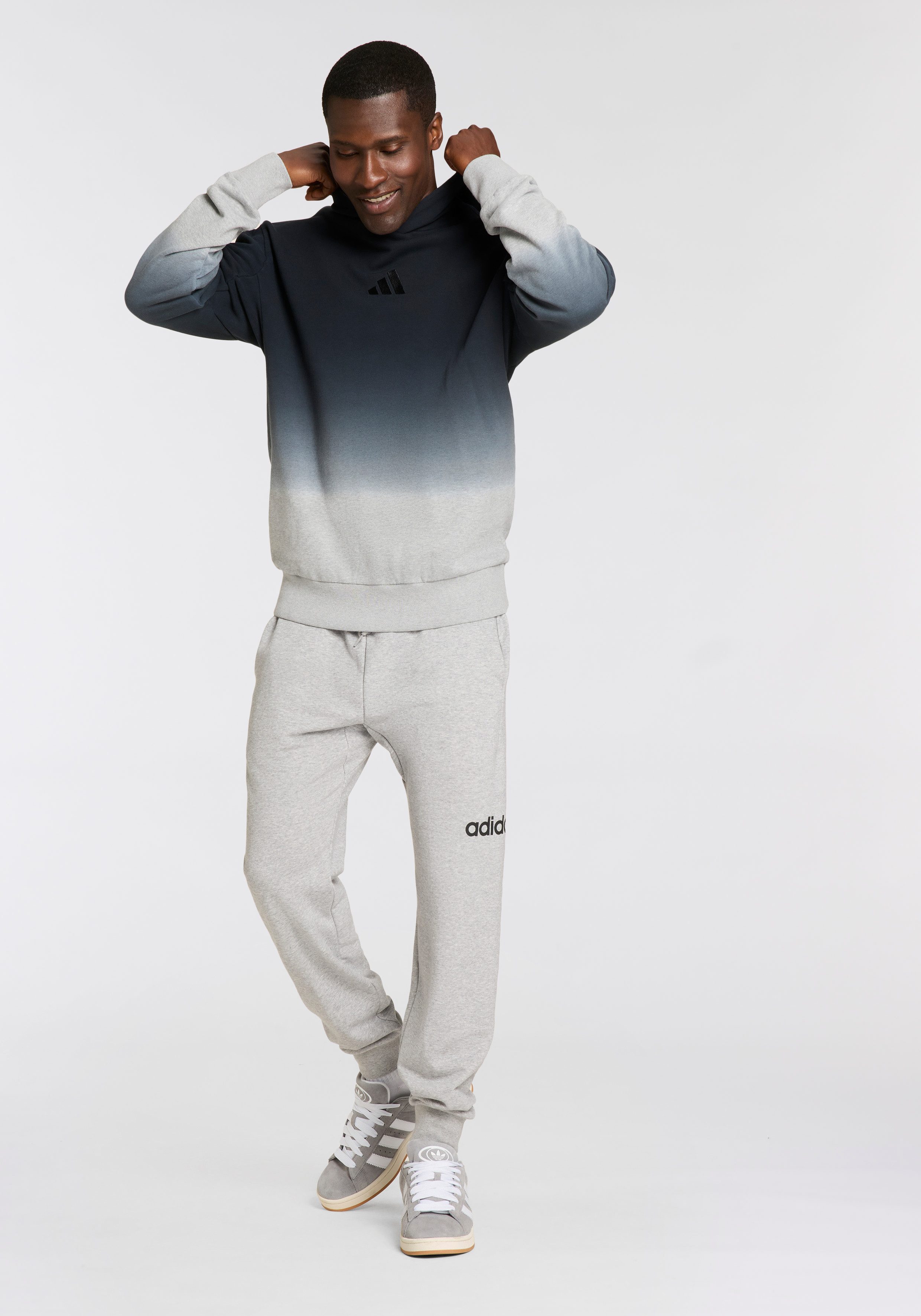 adidas Sportswear Sportbroek M LIN FT PT van zacht french terry materiaal (1-delig)