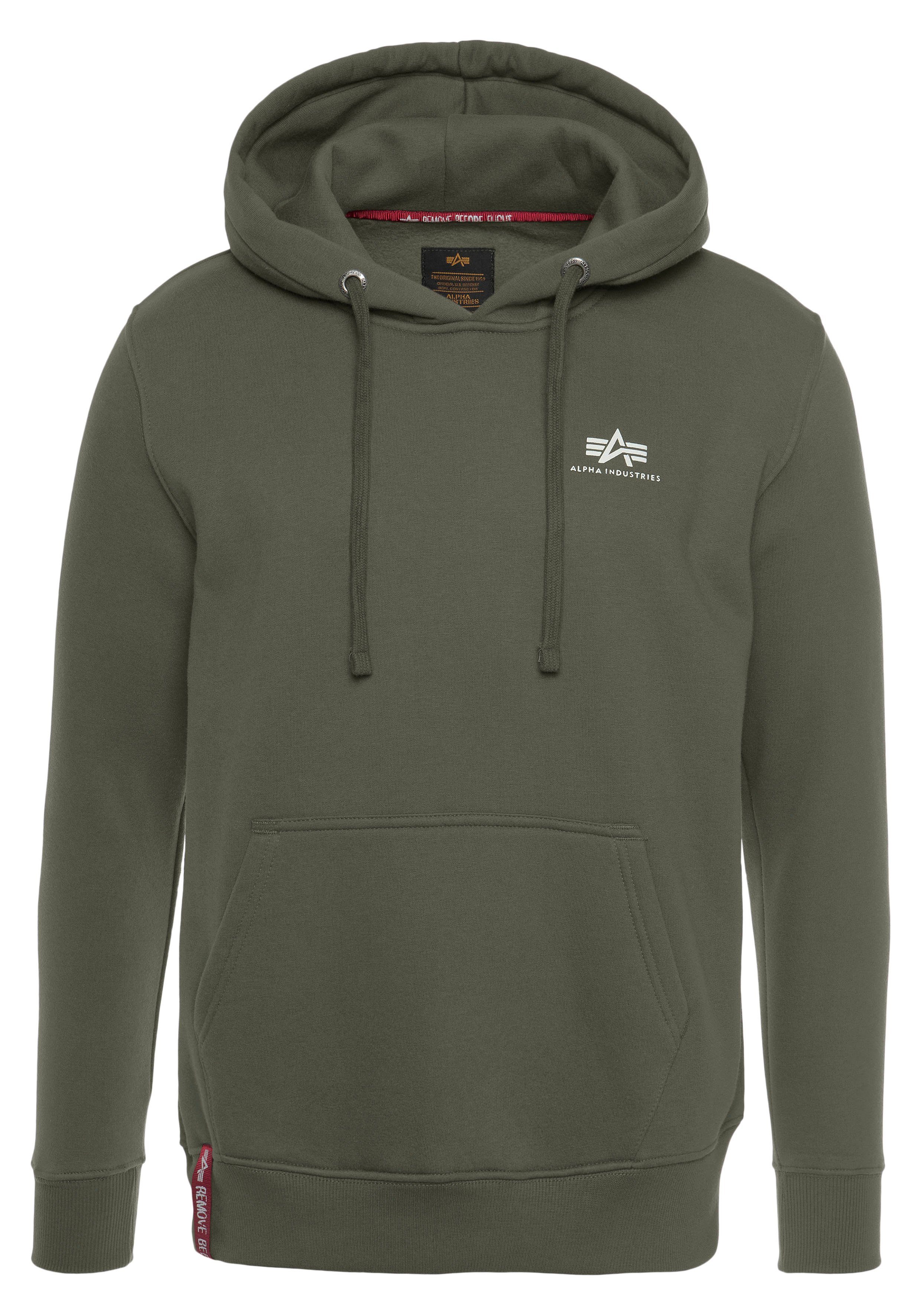 Alpha Industries Hoodie Hoody Small Logo
