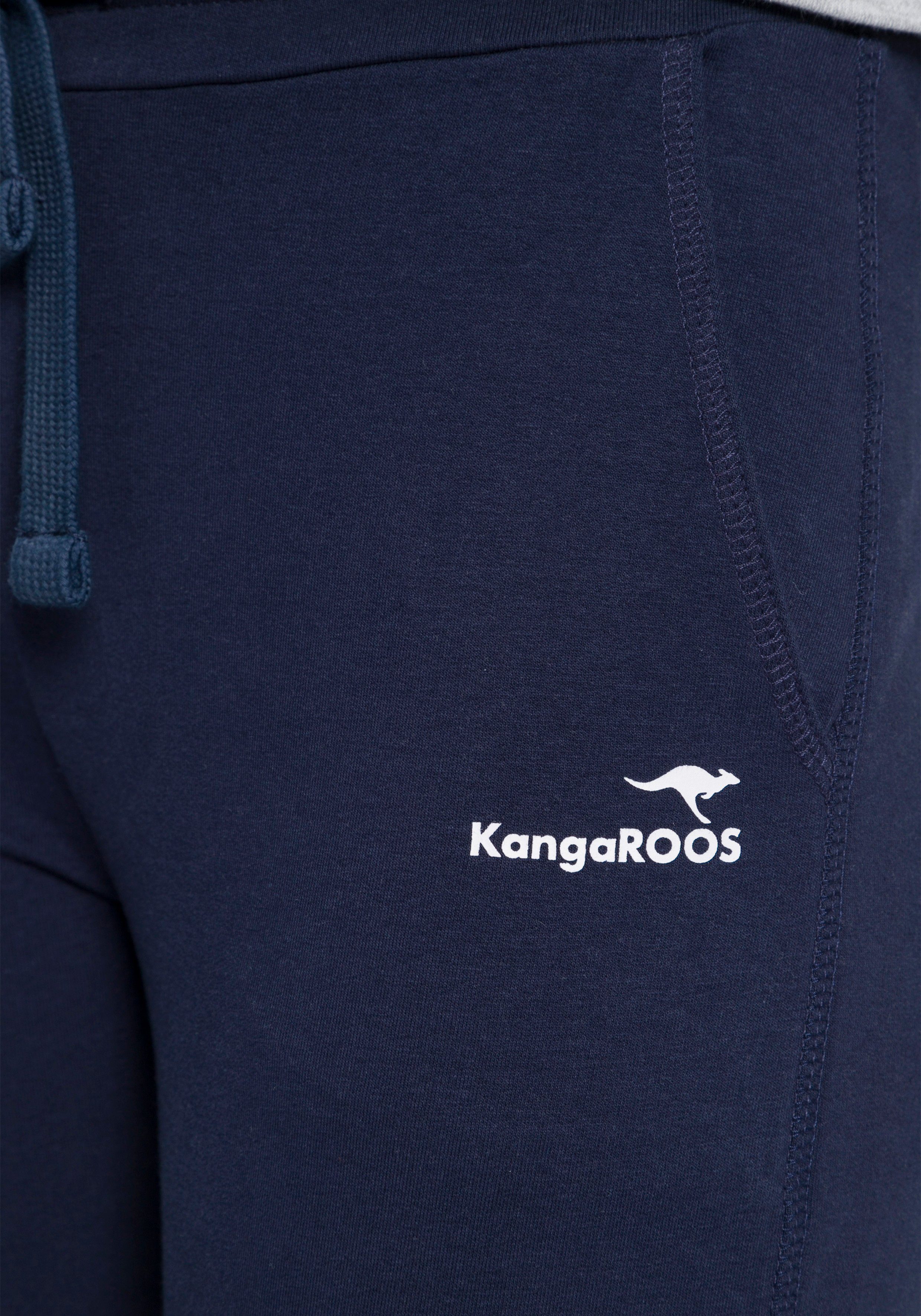 KangaROOS Joggingbroek in 7/8-lengte met logoprint