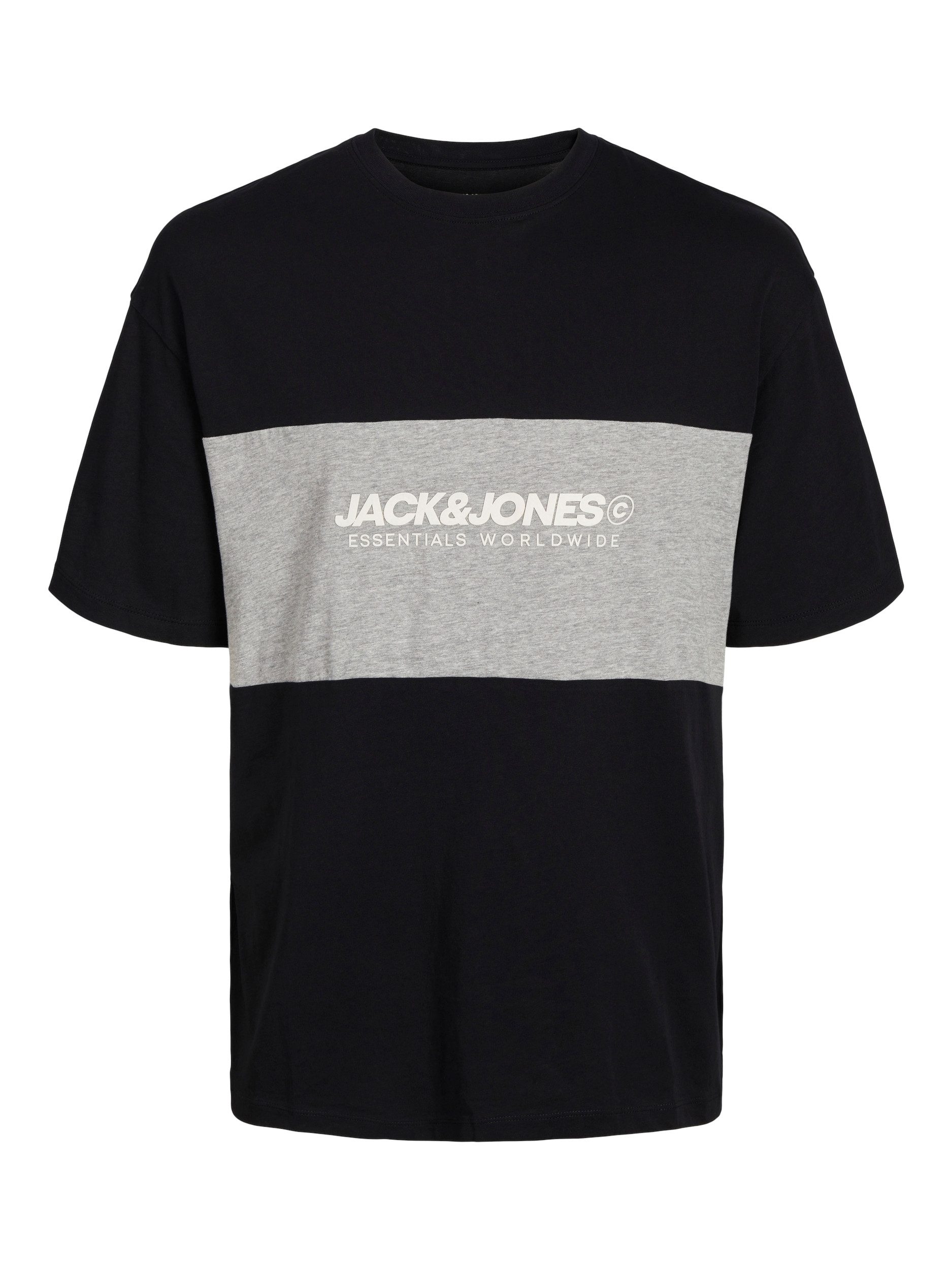 Jack & Jones PlusSize T-shirt JJELEGACY BLOCKING TEE SS O-NECK NOO PLS