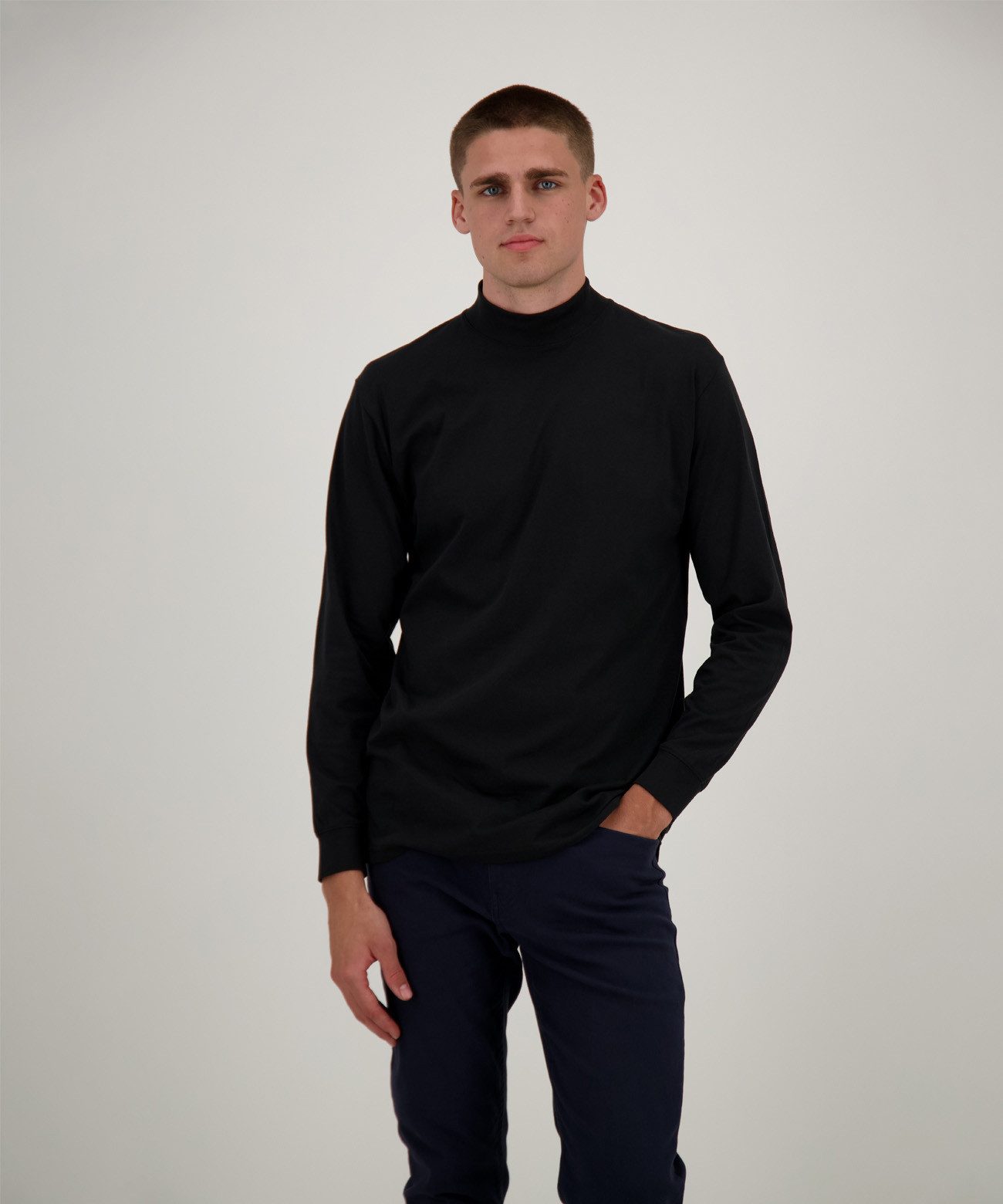 RAGMAN Shirt met staande kraag