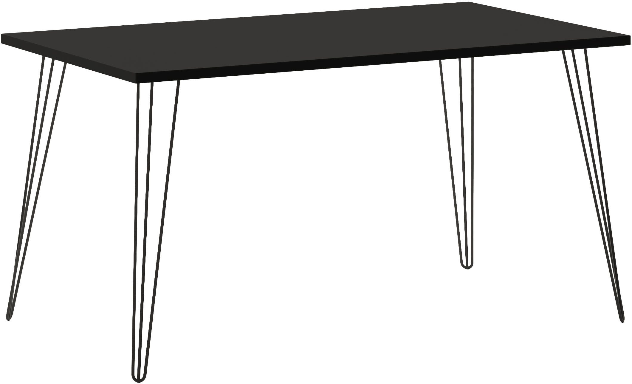 Schildmeyer Bureau Hank, MADE IN GERMANY, breedte 140 cm bureaus zwart