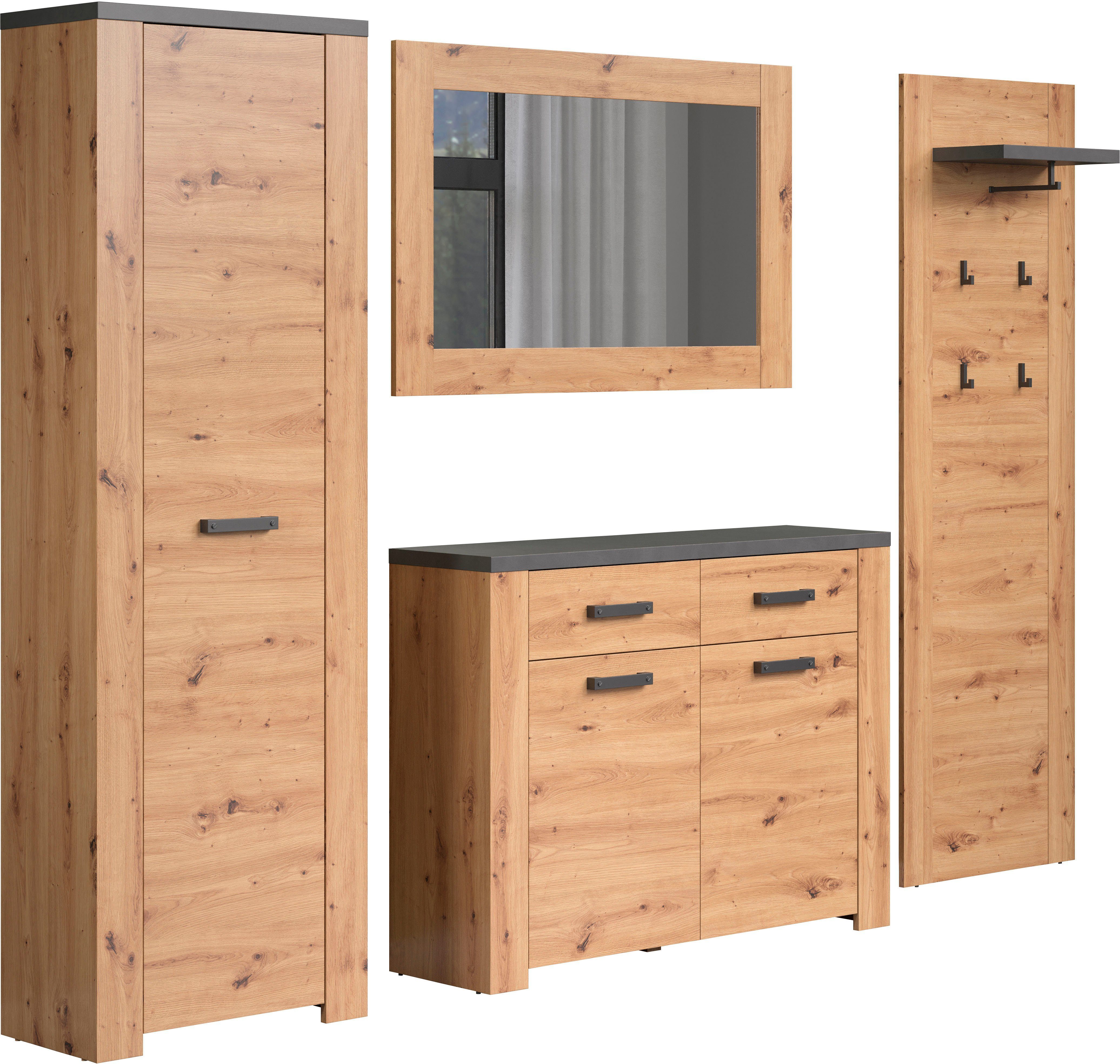 Home affaire Halmeubelset Ambres (4-delig)